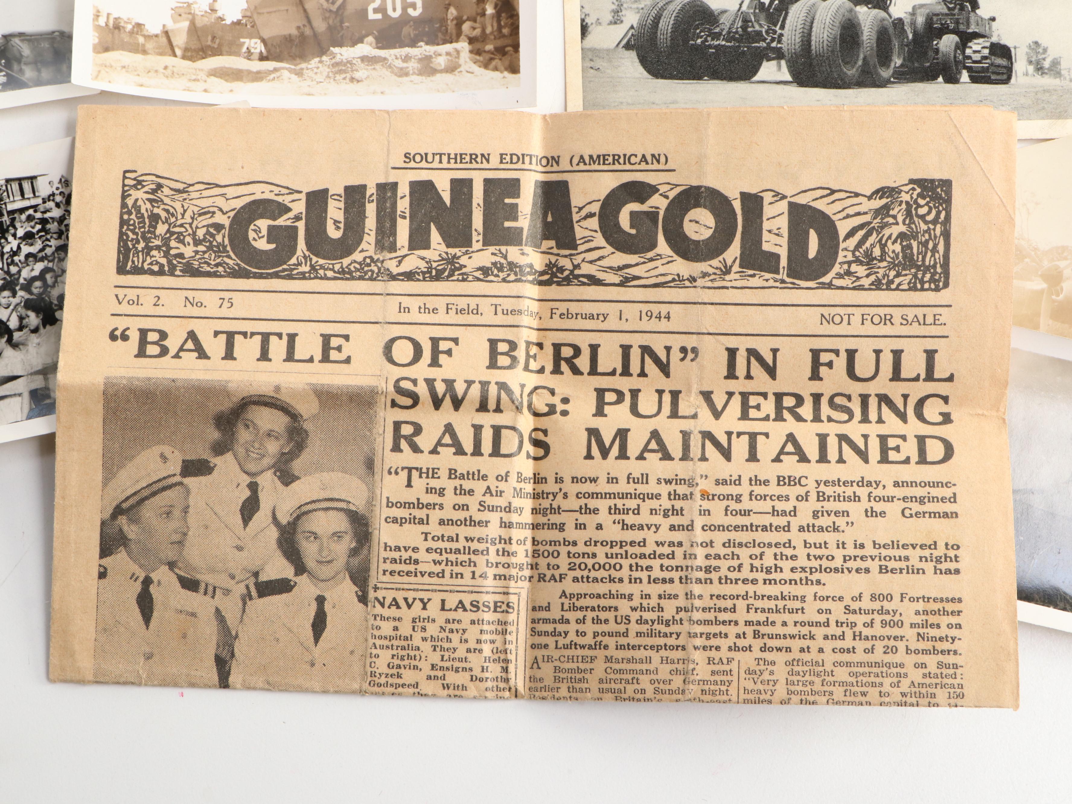 World War II Era Photos of B-24 Plane, Philippines and More, 1940s