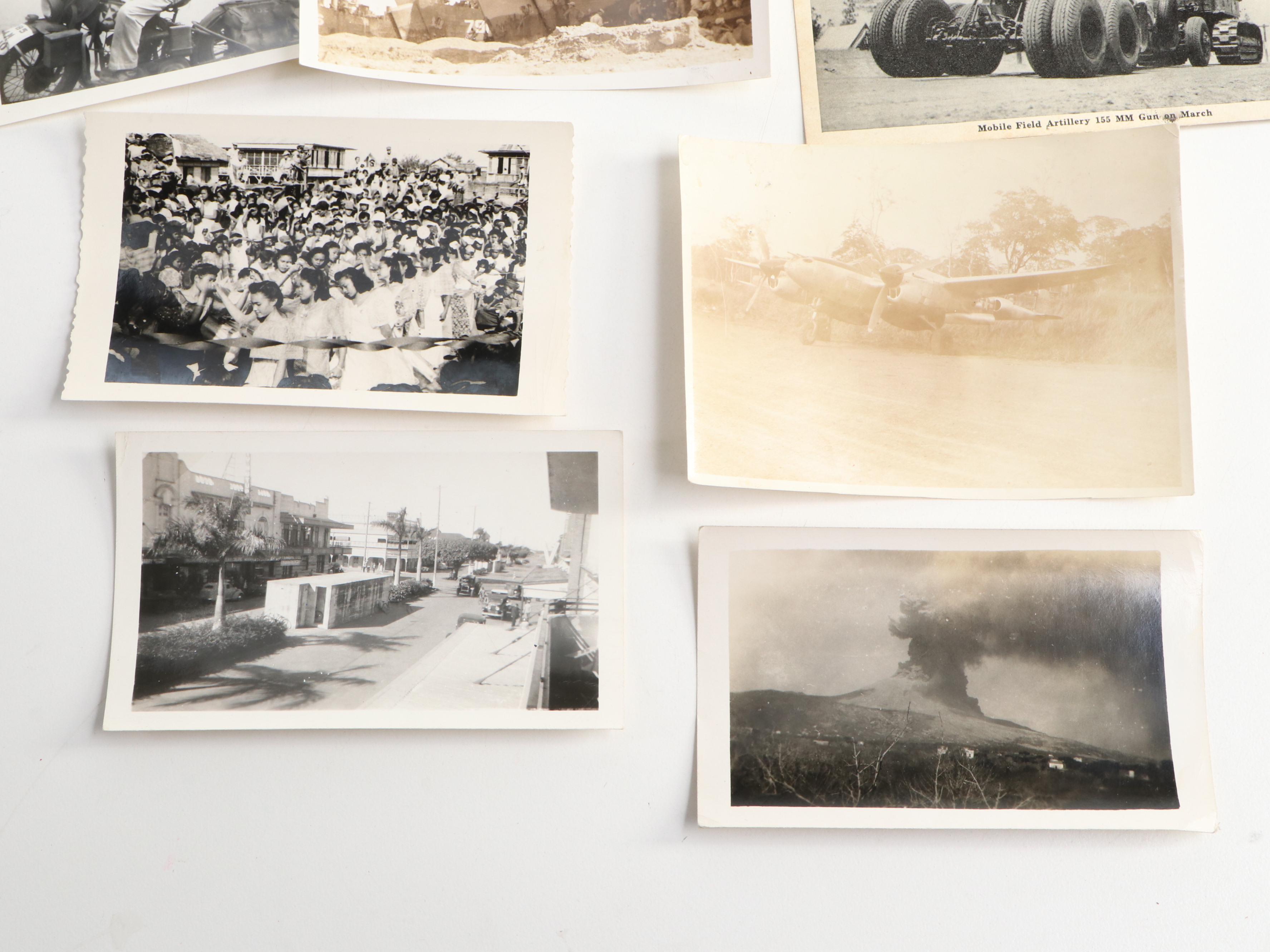 World War II Era Photos of B-24 Plane, Philippines and More, 1940s