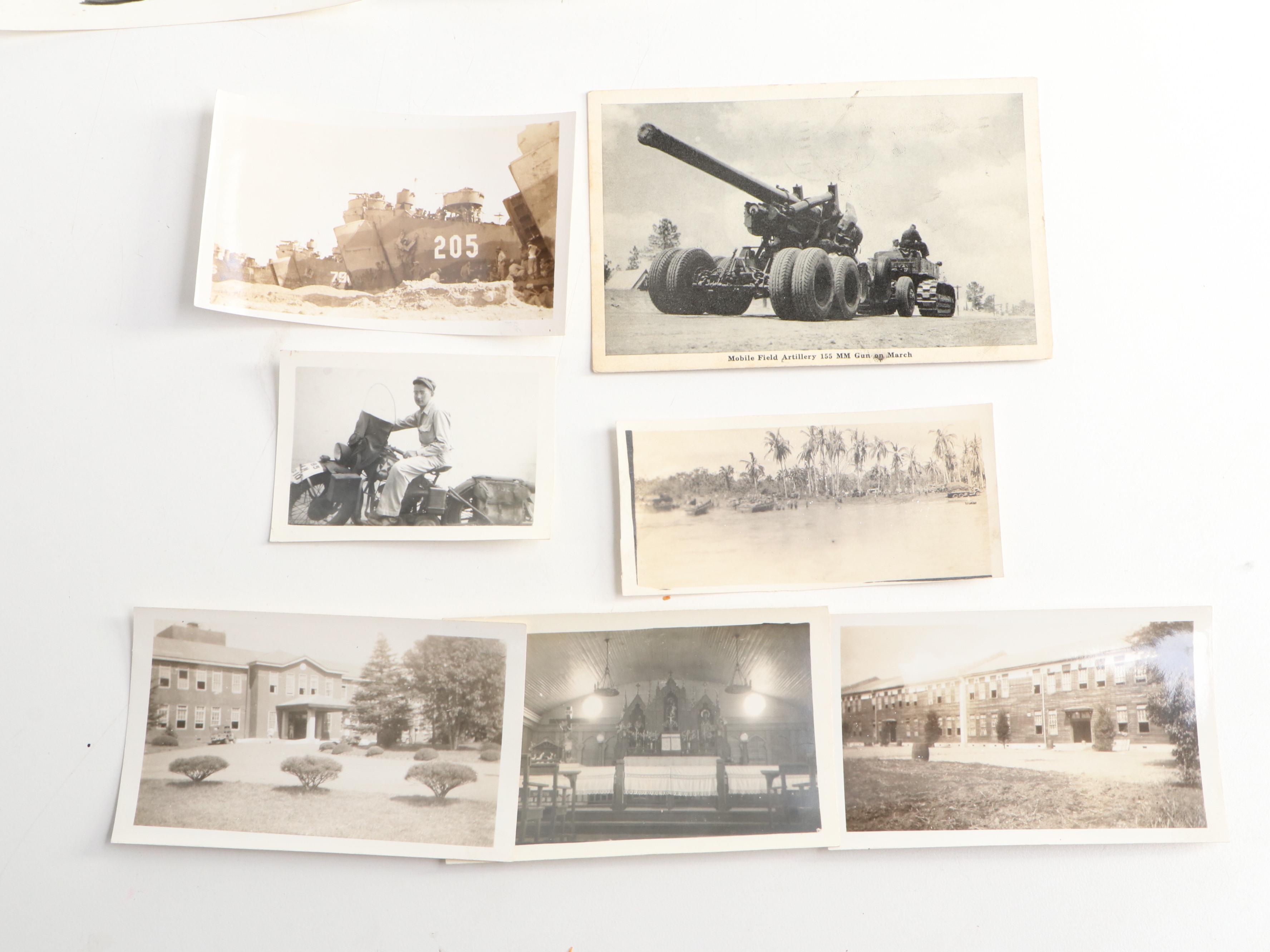 World War II Era Photos of B-24 Plane, Philippines and More, 1940s