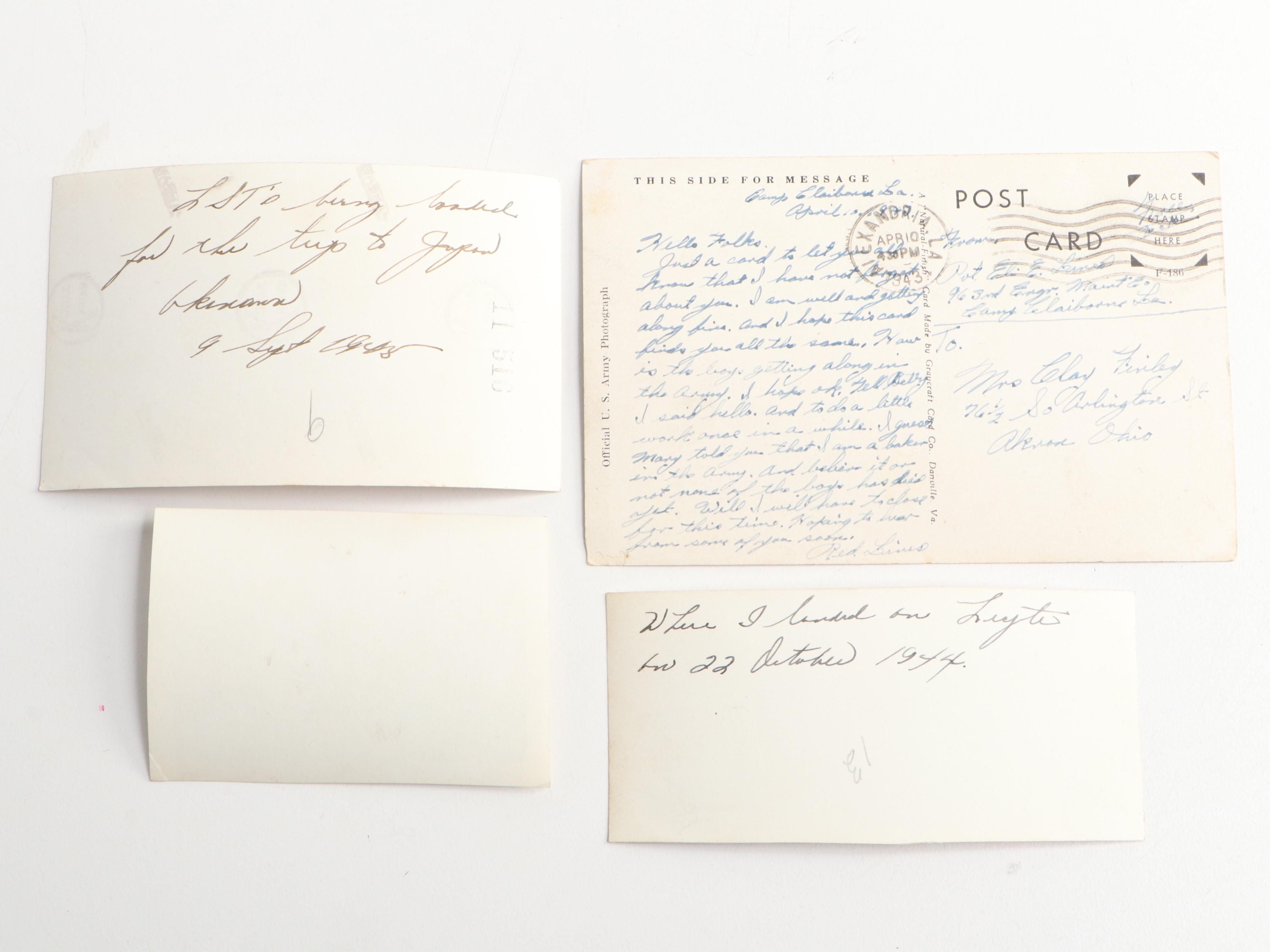 World War II Era Photos of B-24 Plane, Philippines and More, 1940s