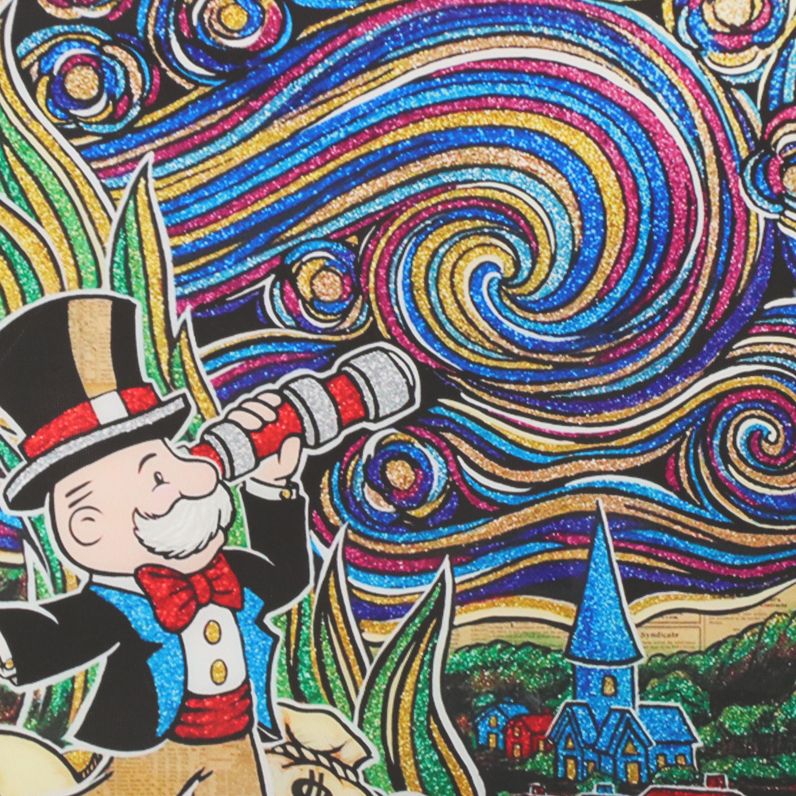 Set of Monopoly Graphic Giclées Including "Monopoly Richie $ Golf"