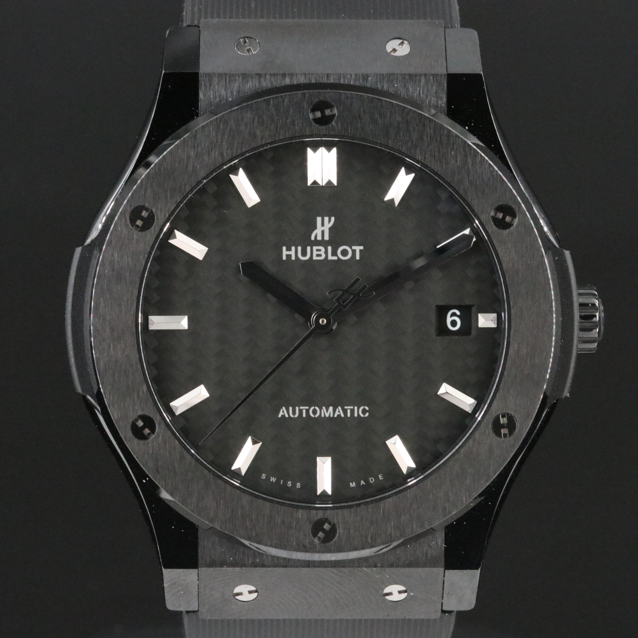 Hublot Classic Fusion Black Magic 511.CM.1771.RX 46mm Ceramic Automatic Watch