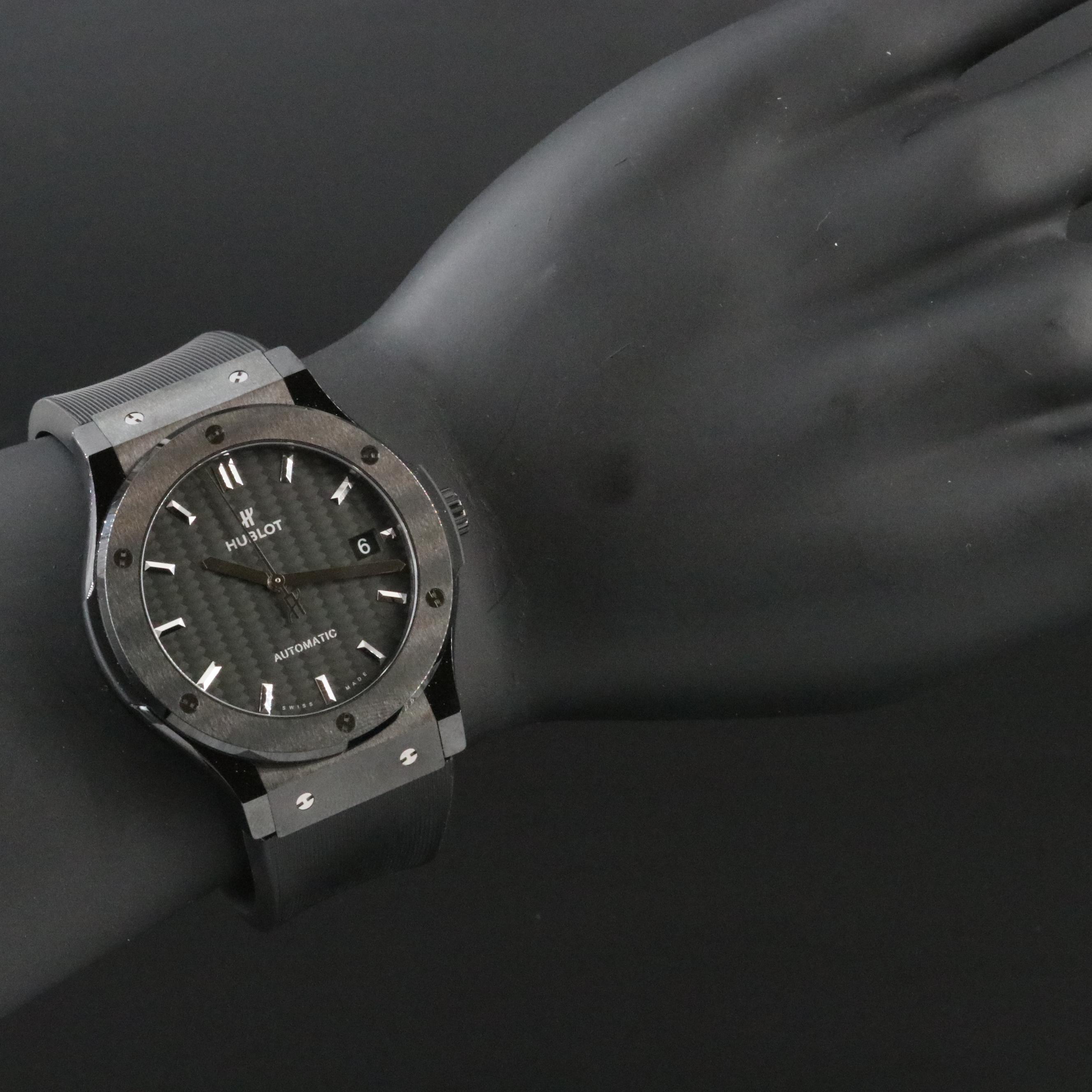 Hublot Classic Fusion Black Magic 511.CM.1771.RX 46mm Ceramic Automatic Watch