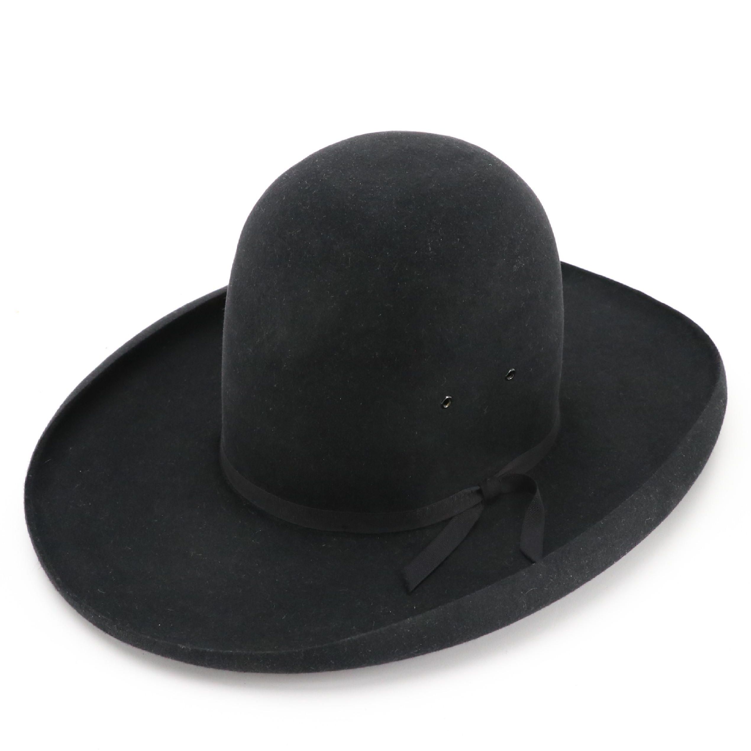 Akubra Tom Mix Sombrero Open Crown Fur Felt Hat