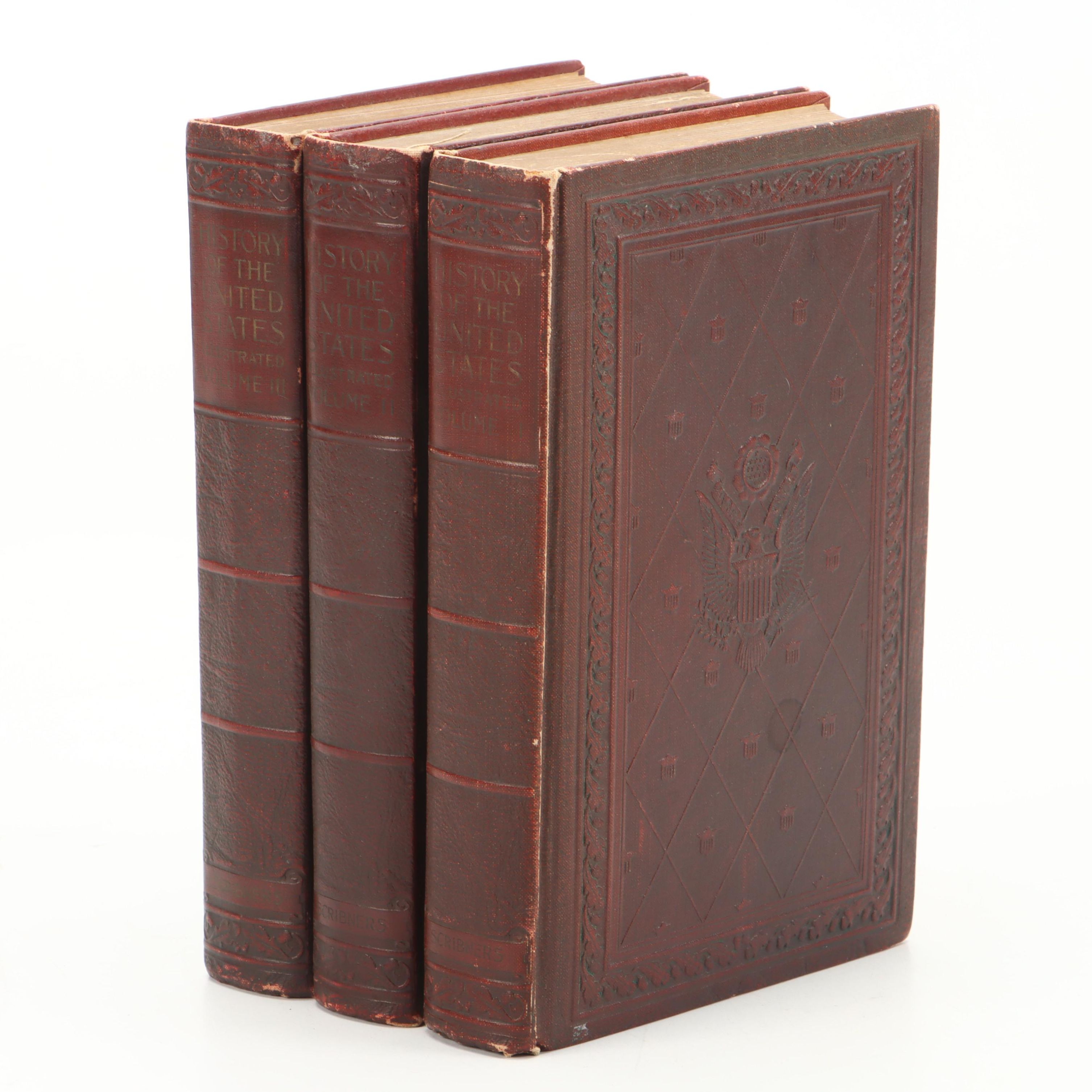 "History of the United States" Three-Volume Set by E. Benjamin Andrews, 1926