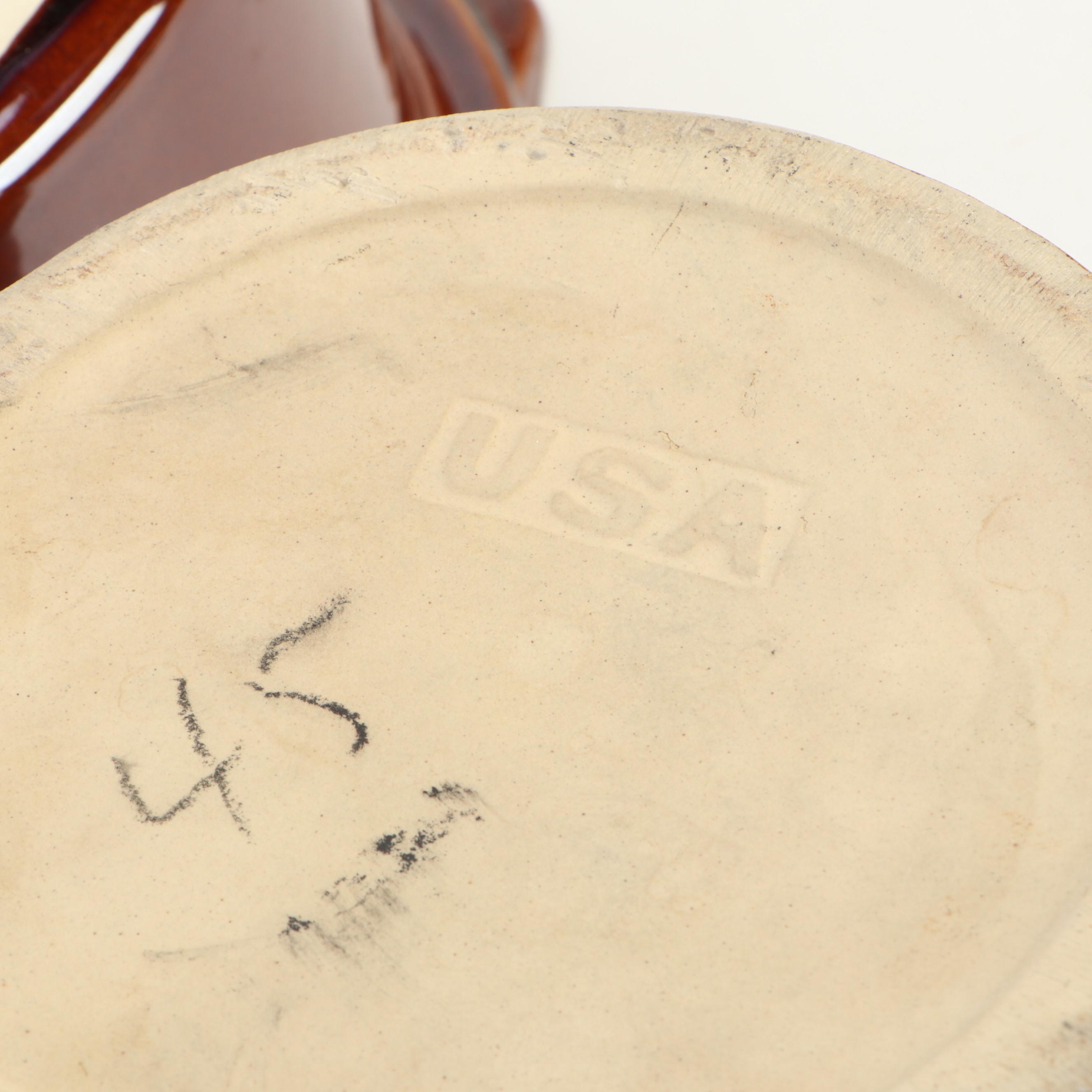 Rival Crock-Pot Ceramic Crock, West Bend Bean Pot, and Other Cookware