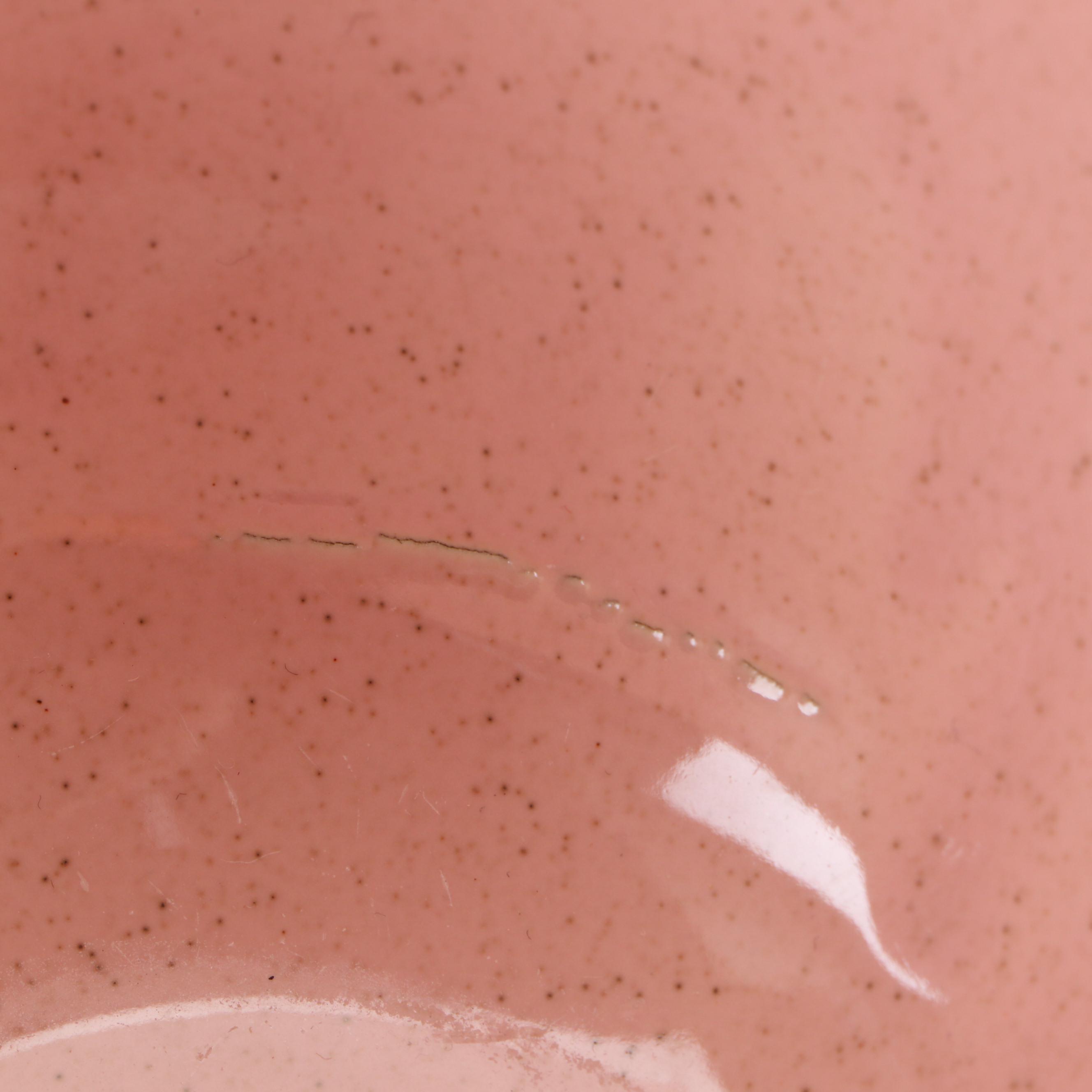 McCoy Pottery Speckled Pink Nesting Mixing Bowls with Napco Planter, Mid-20th C.