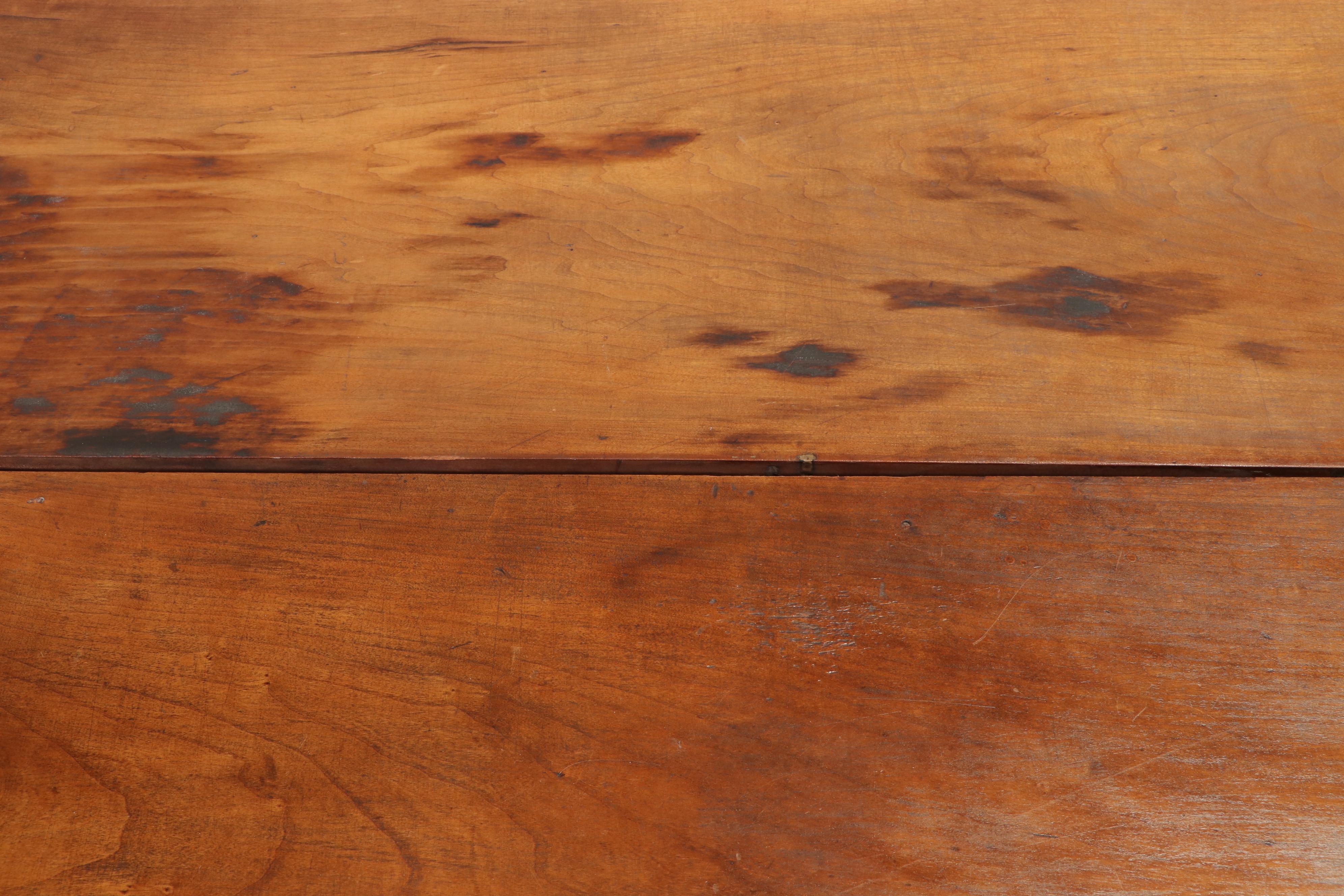Classical Mahogany and Cherrywood Drop-Leaf Table, Early 19th Century & Adapted
