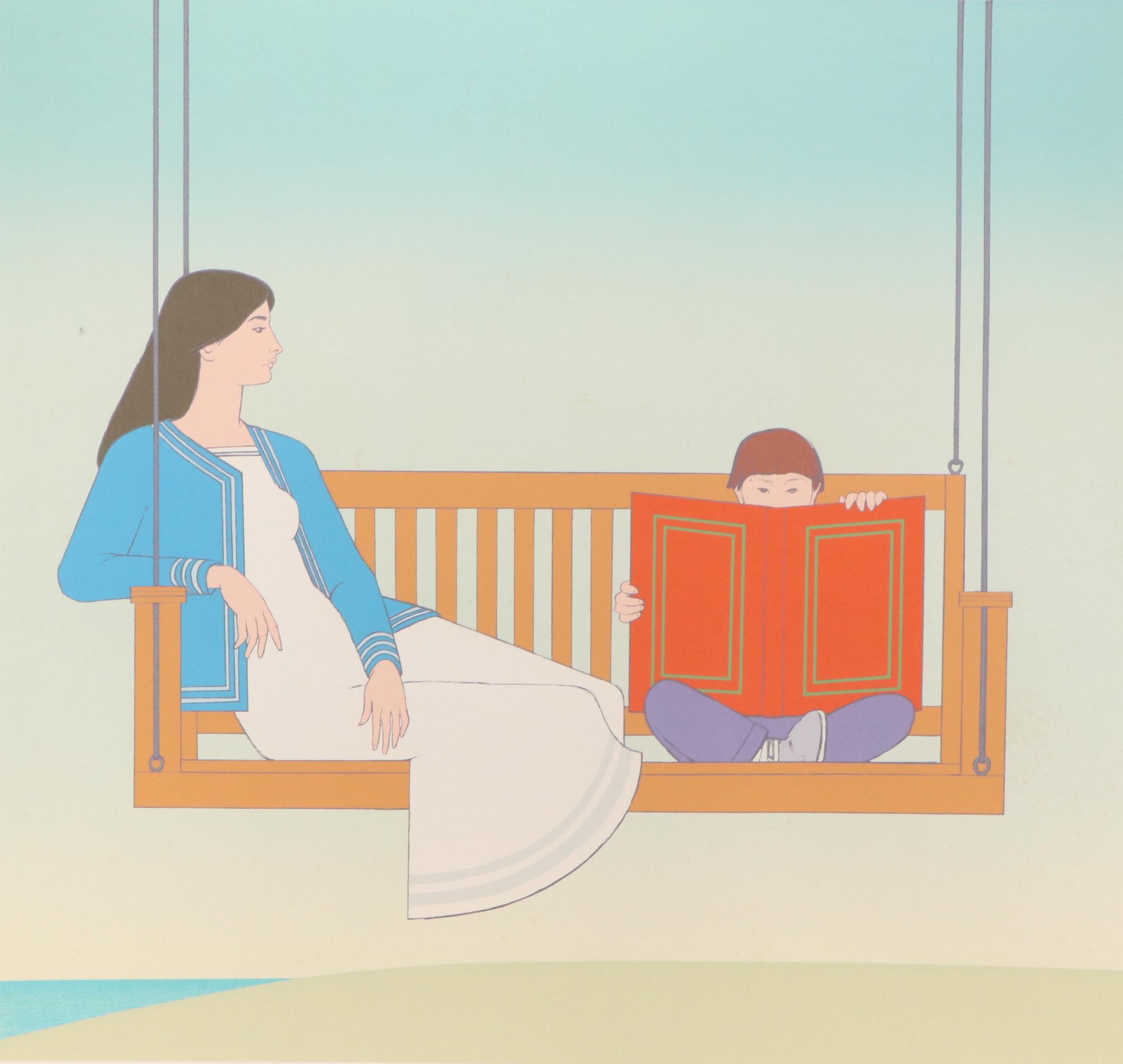 Will Barnet Serigraph "Summer," 1986