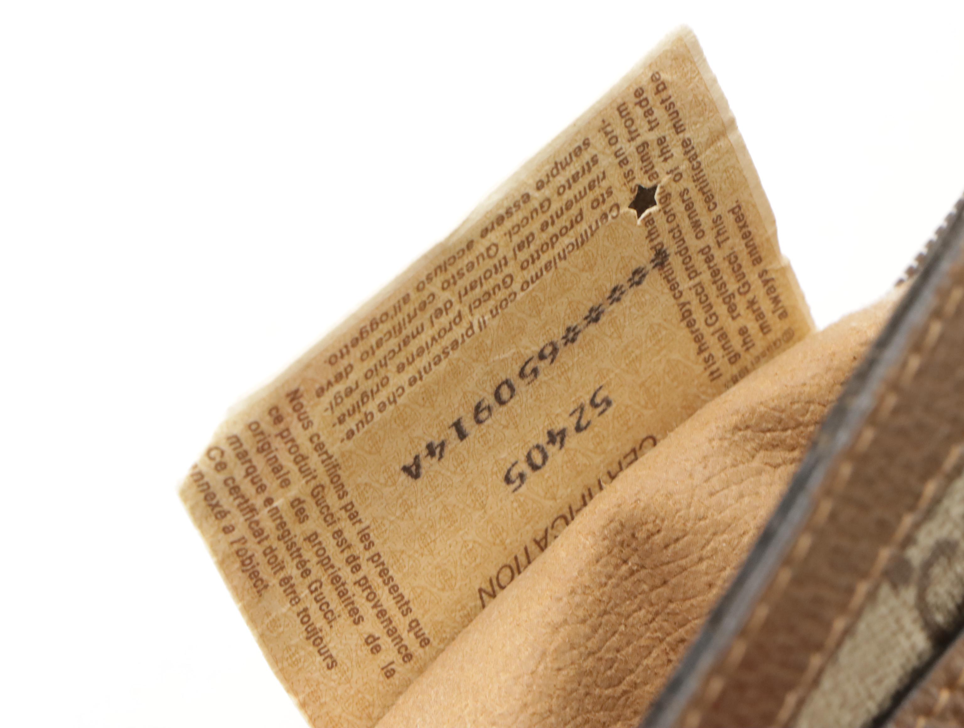 Gucci Accessory Collection Crossbody in GG Supreme Canvas, Leather & Web Detail