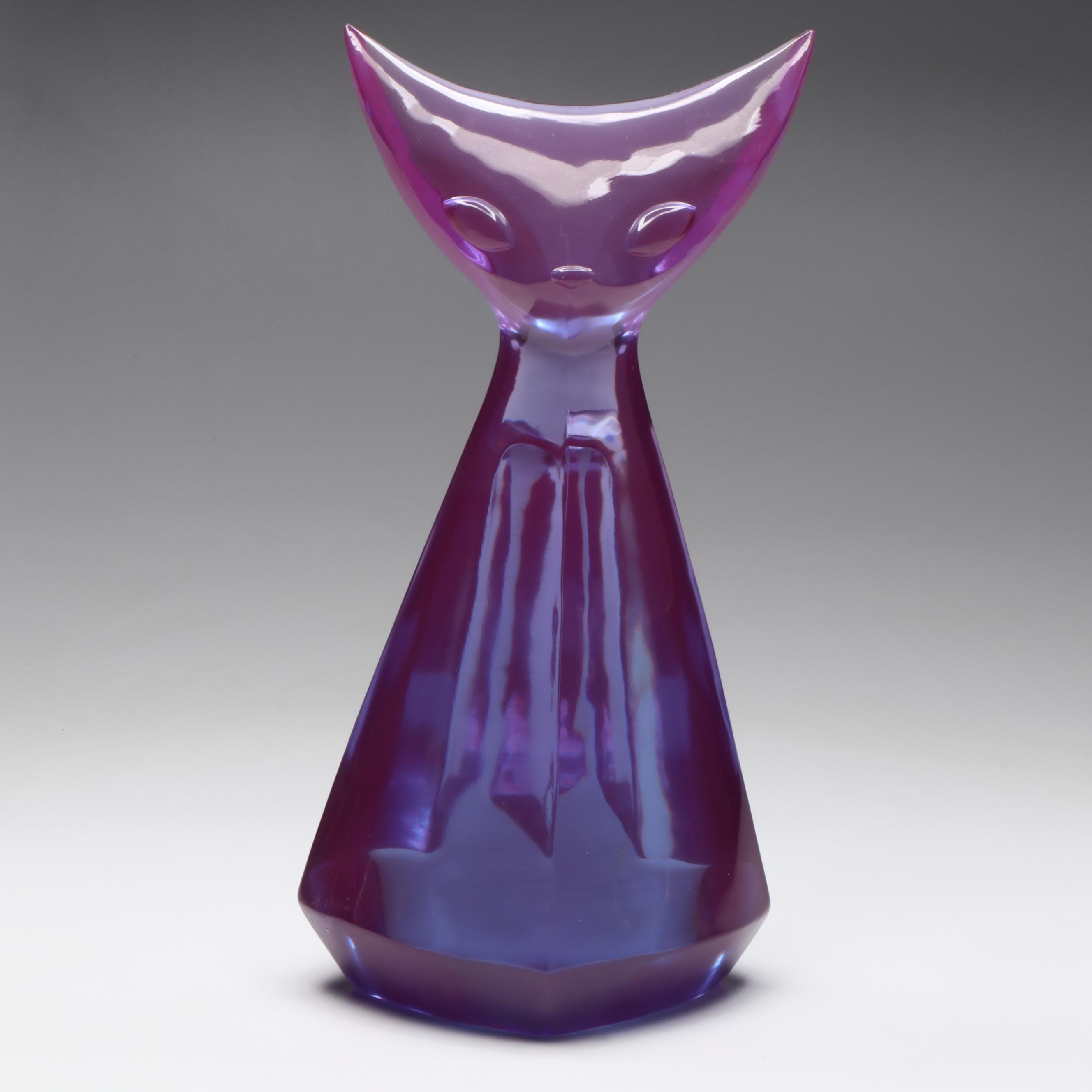 Jonathan Adler Acrylic Siamese Cat Sculpture