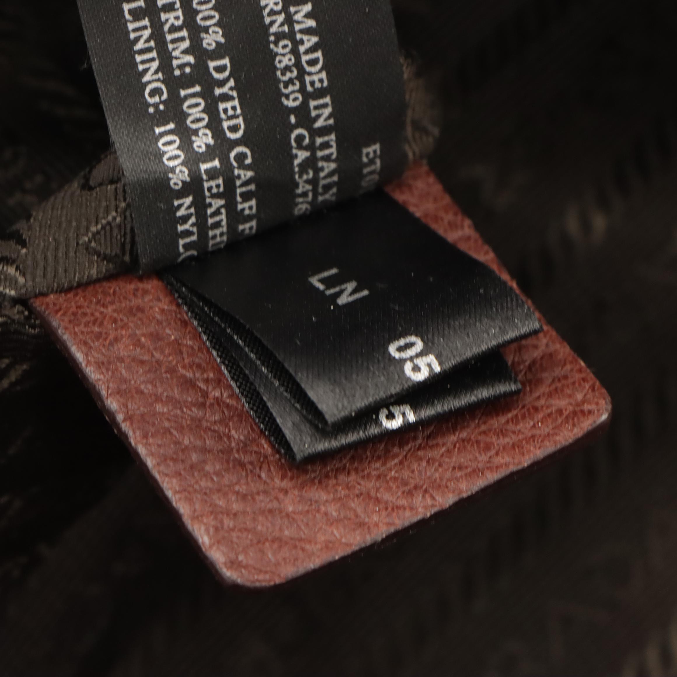 Prada Two-Way Tote in Zebra Print Cavallino Leather