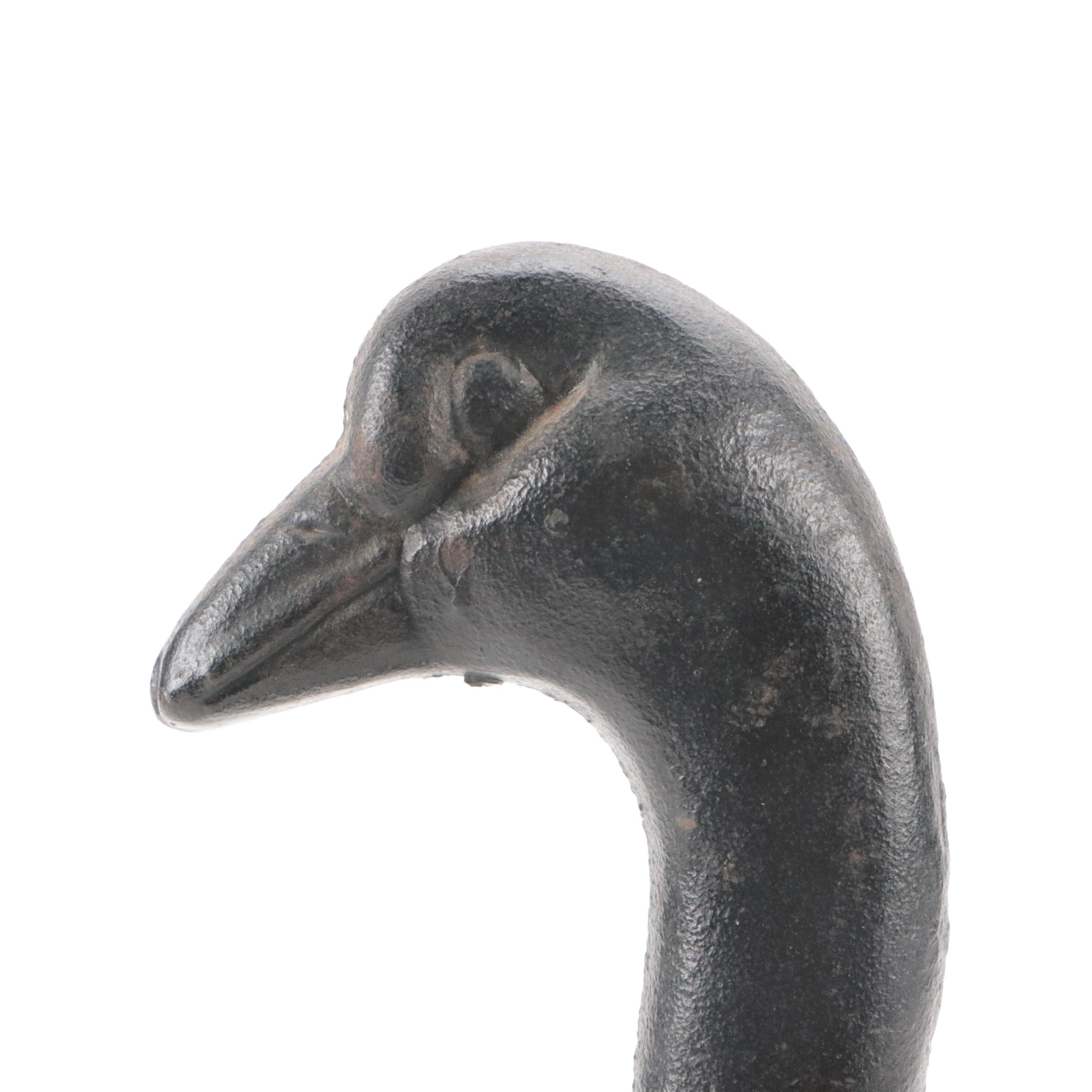 Cast Iron Goose Doorstop