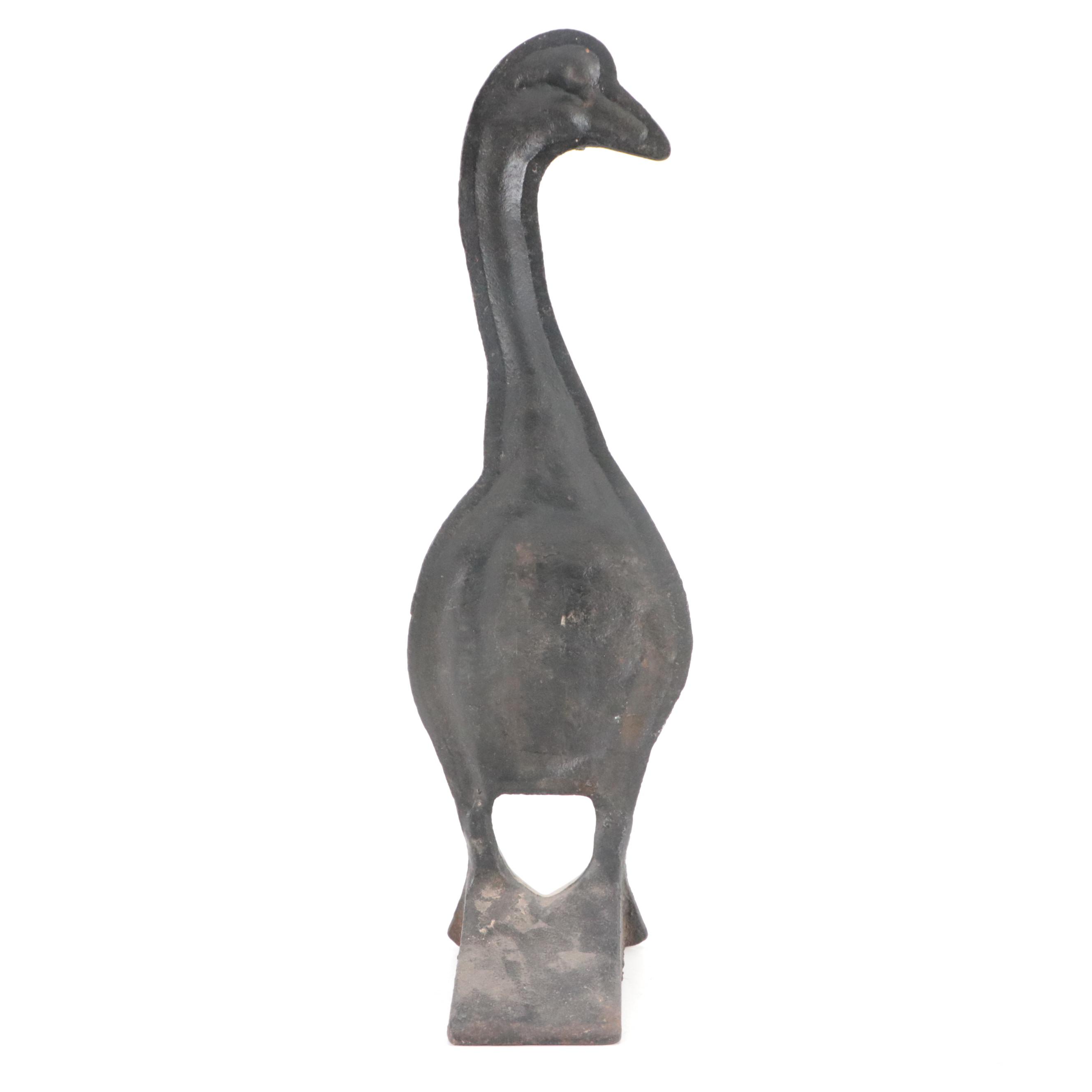Cast Iron Goose Doorstop