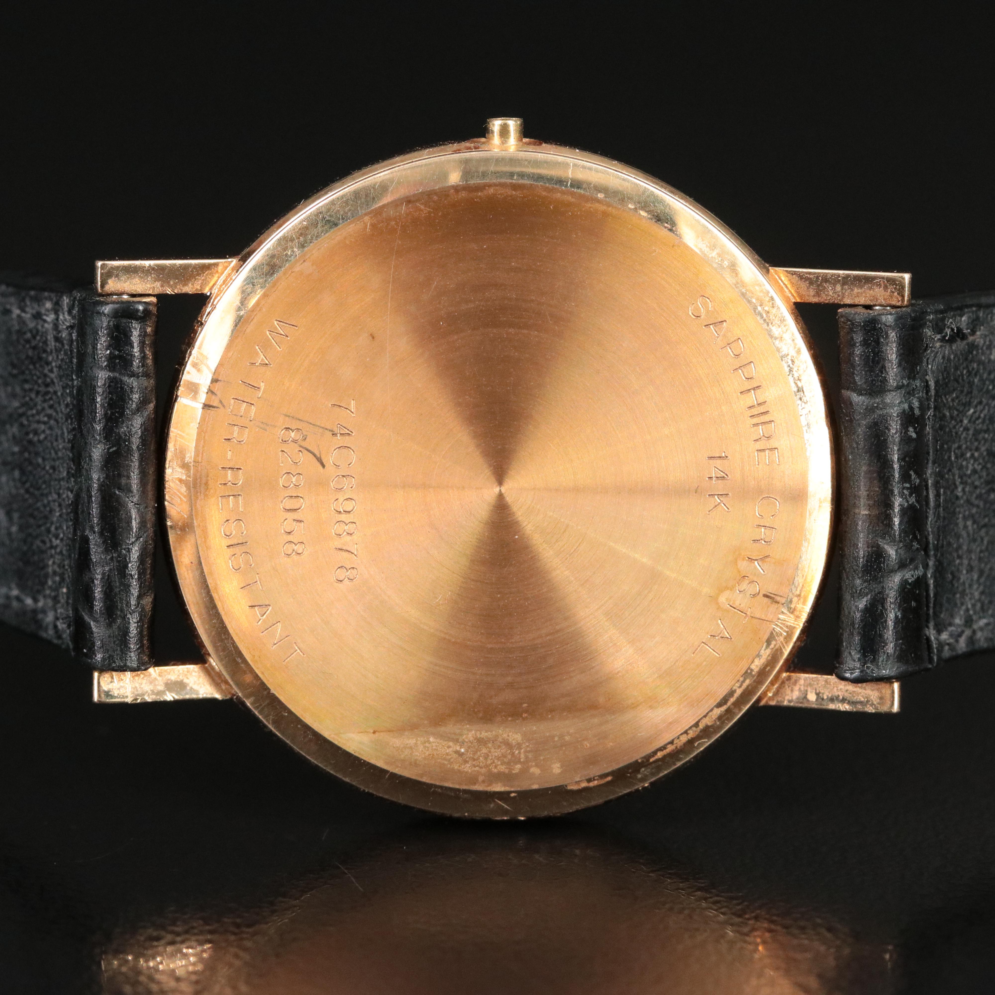 14K Movado Quartz Watch