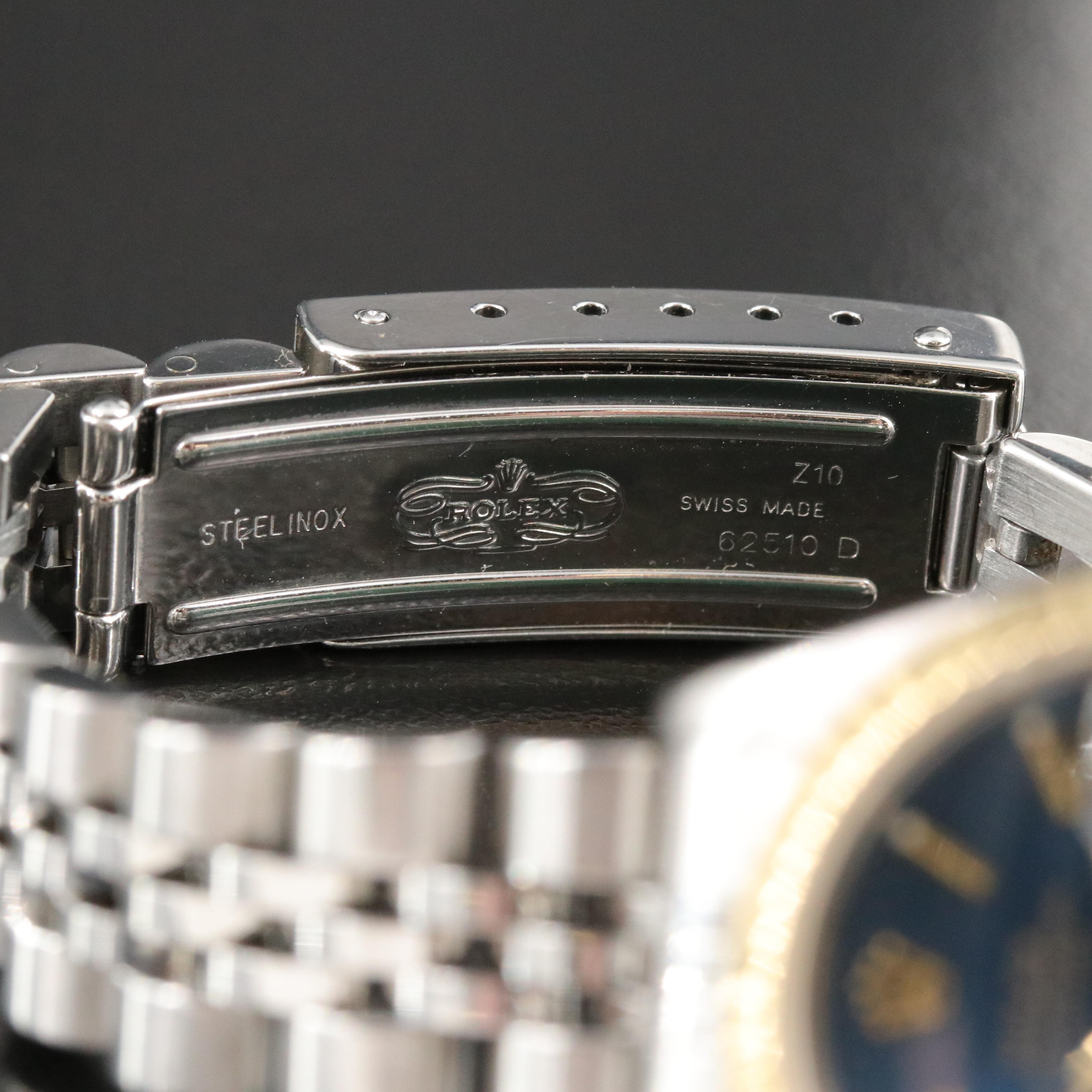 1993 - 1994 Rolex Blue Dial Datejust Watch