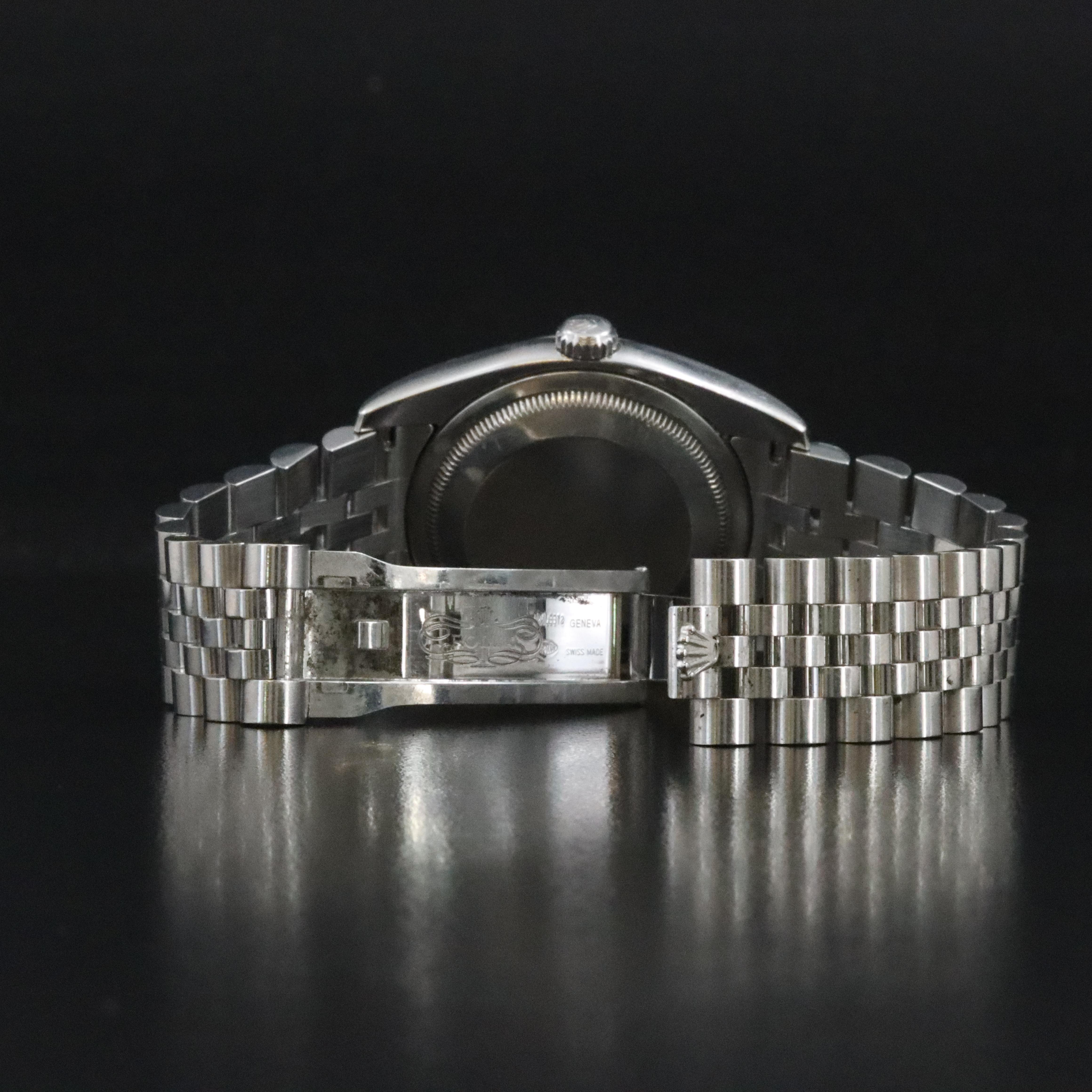 2005 Rolex Pink Dial Datejust Watch