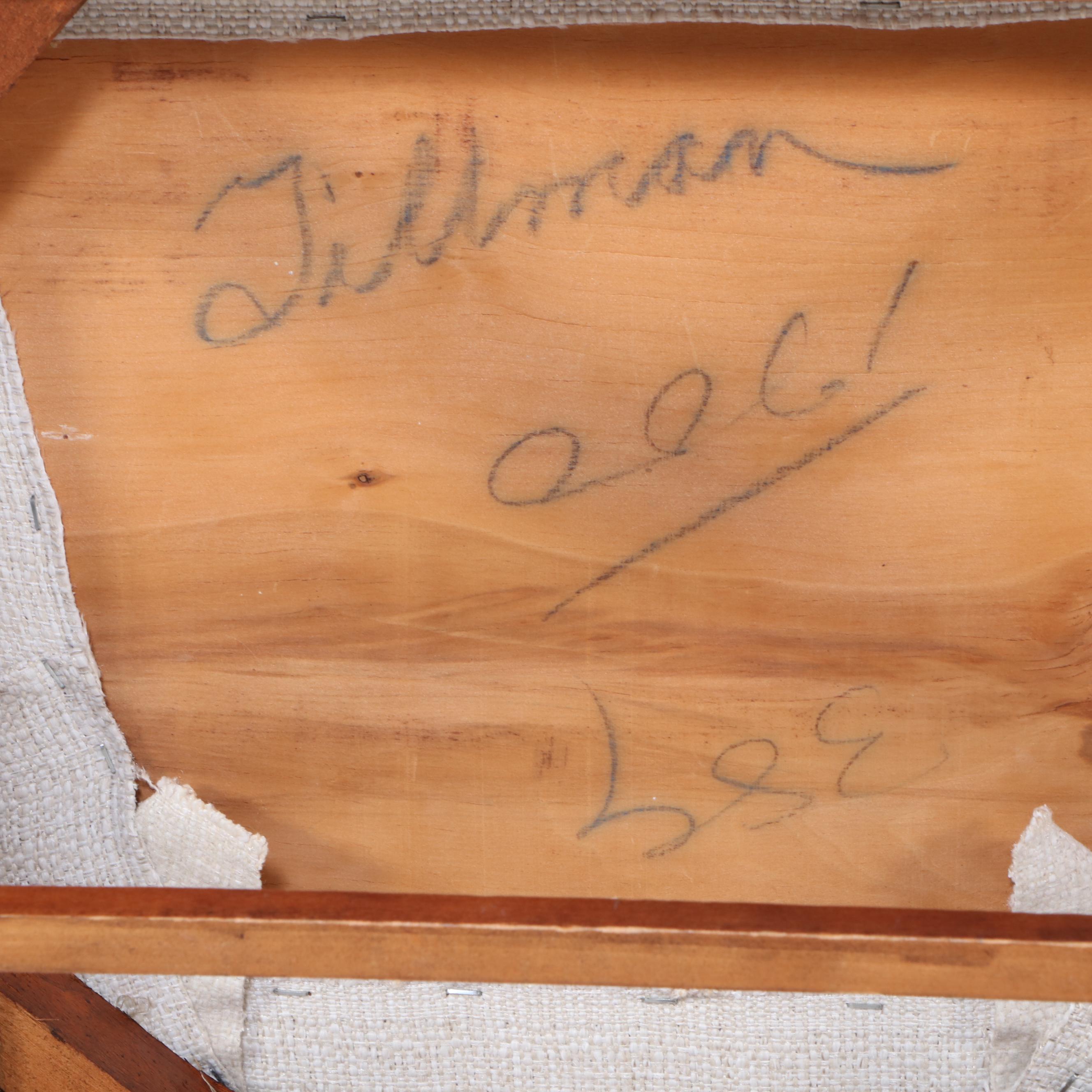 Seven-Piece Duncan Phyfe Mahogany Finish Dining Set, Mid-20th Century