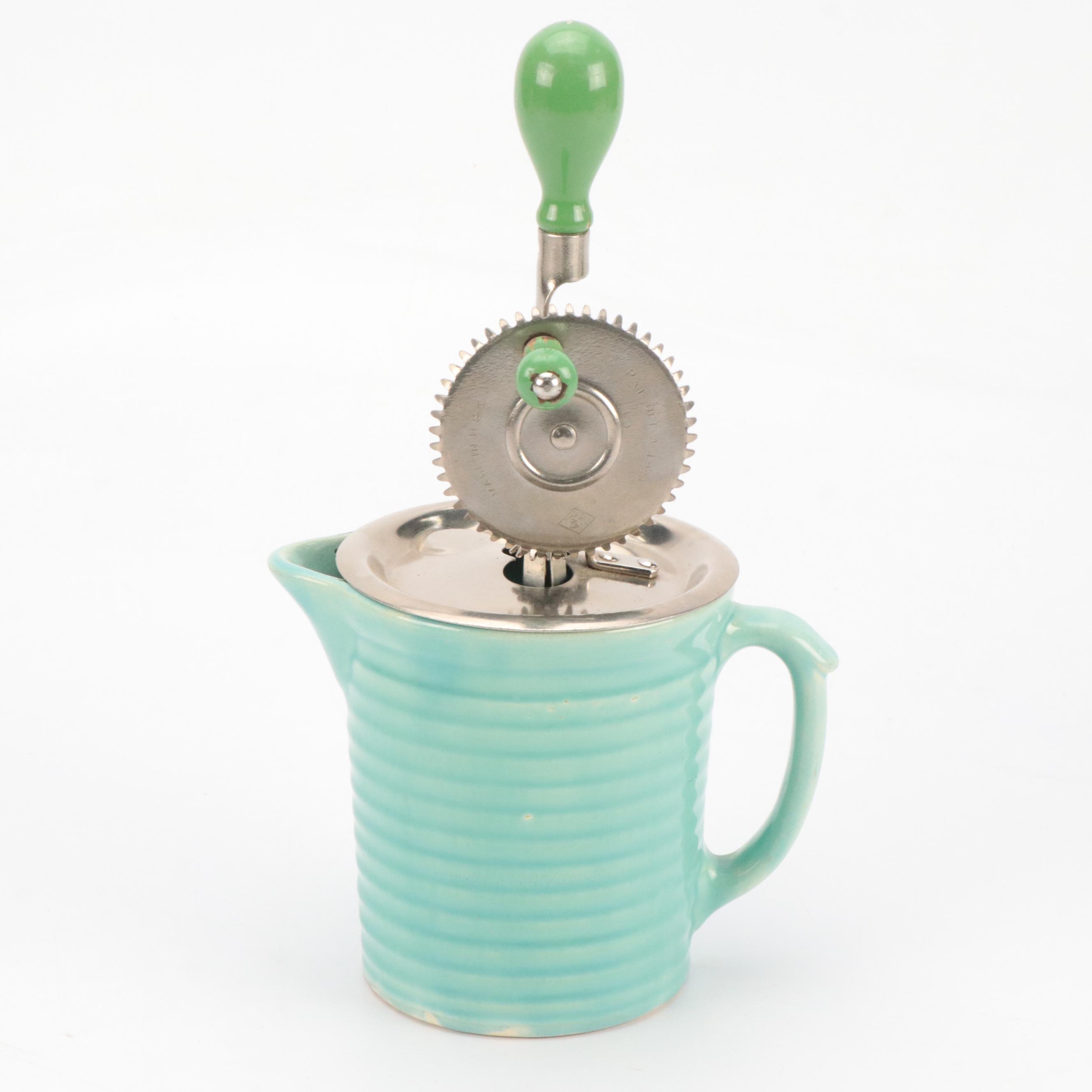 McCoy Pottery Mixing Bowls, Stangl Divided Dish and More