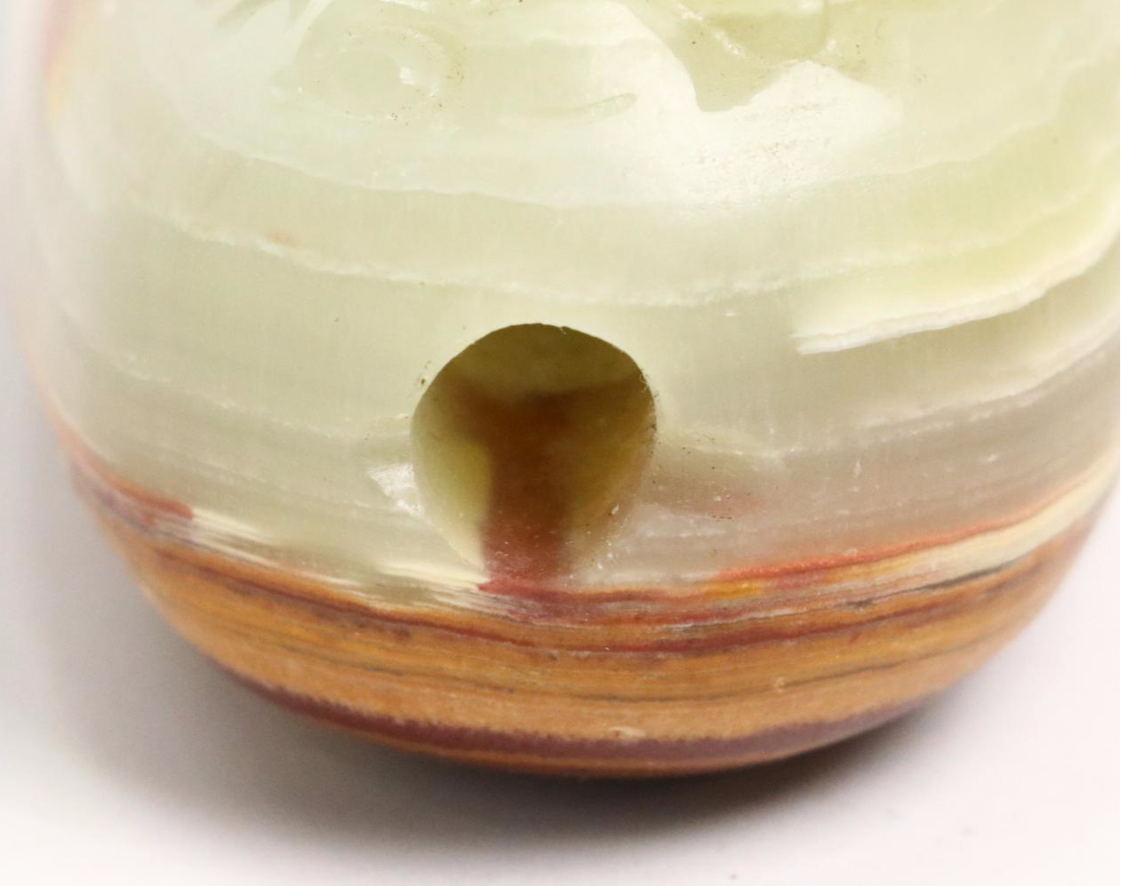 Chinese Hand-Carved Serpentine Pendants with Rooster and Dragon Motifs