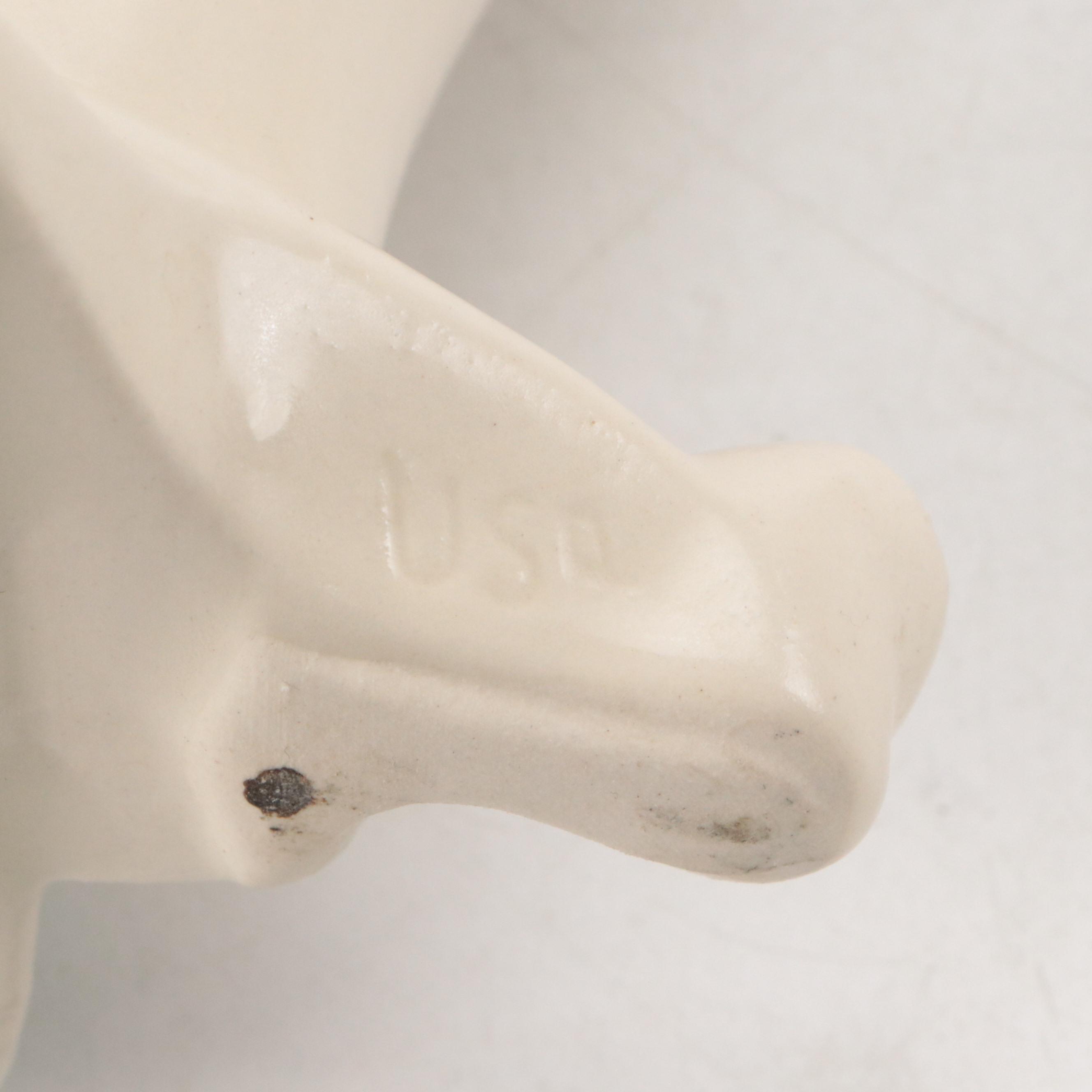 Blue Ceramic Pitchers with Vases, Ashtrays and Creamer, Mid-20th Century