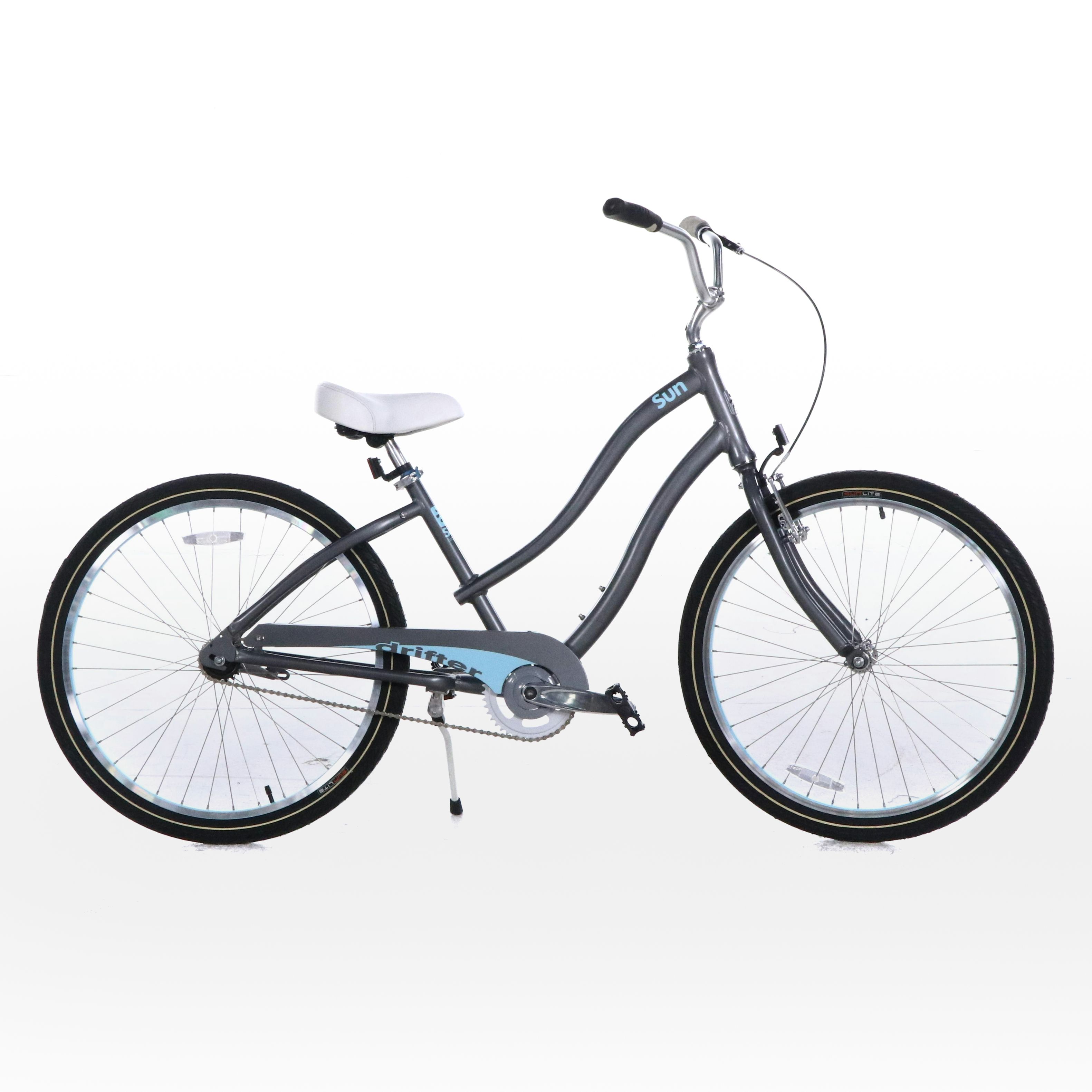 Sun Drifter Step-Through Cruiser Bicycle with Cloud-9 Comfort Seat