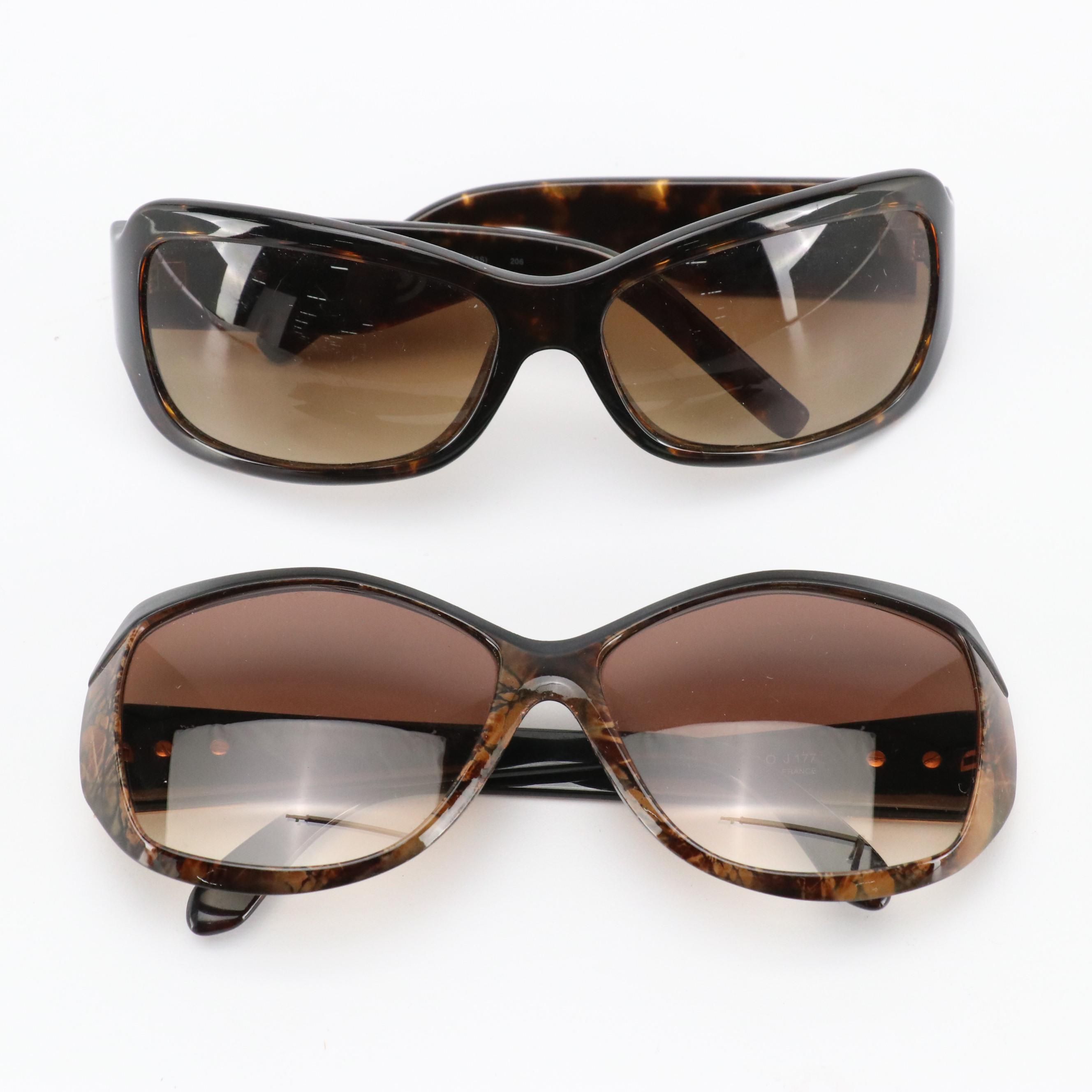 Charles Jourdan 8933-0 and Michael Kors M2713S Wrap Sunglasses
