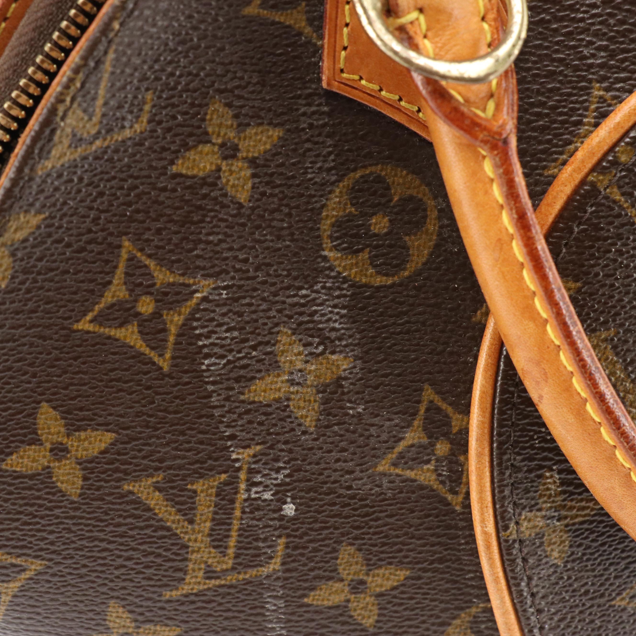 Louis Vuitton Ellipse PM Handbag in Monogram Canvas and Leather