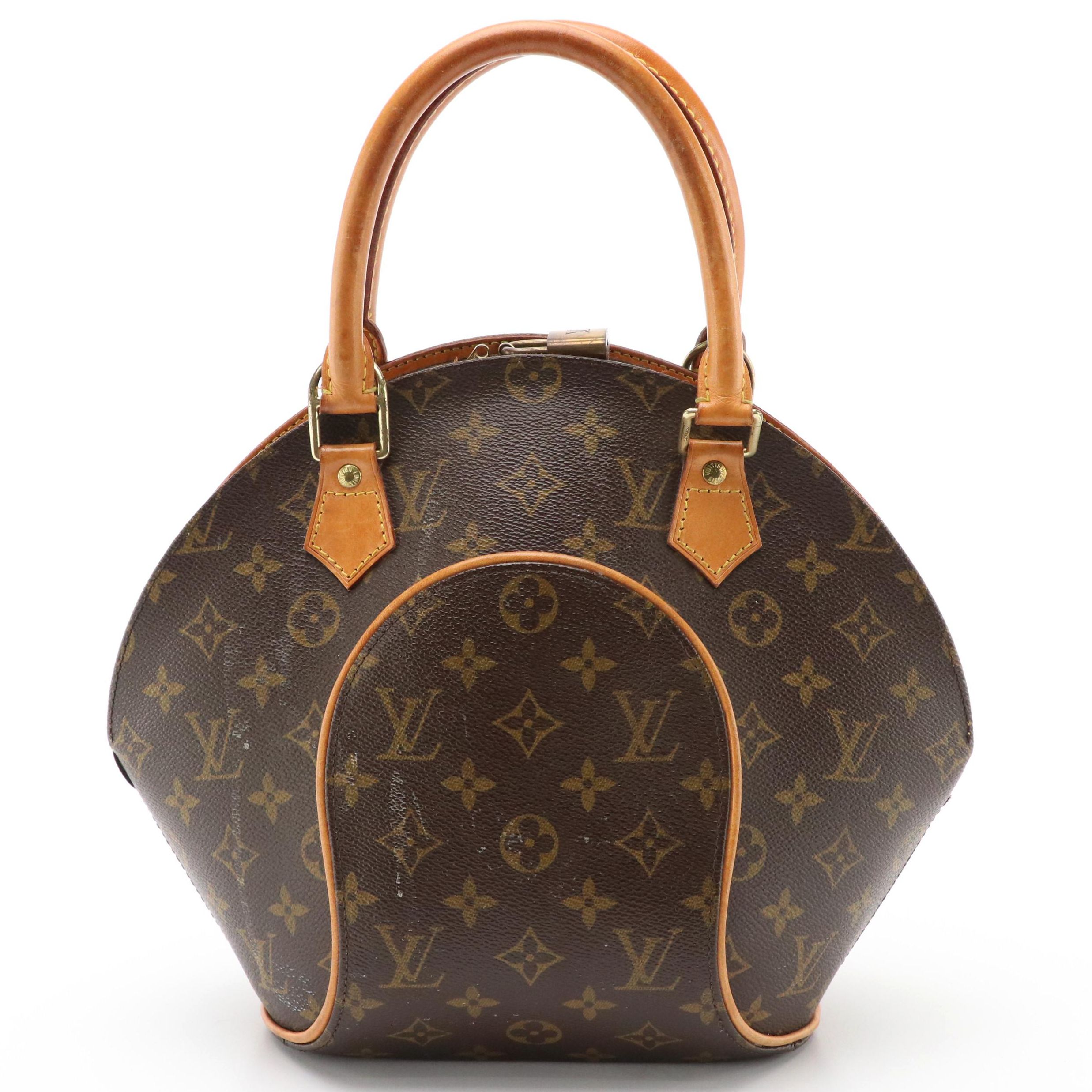 Louis Vuitton Ellipse PM Handbag in Monogram Canvas and Leather
