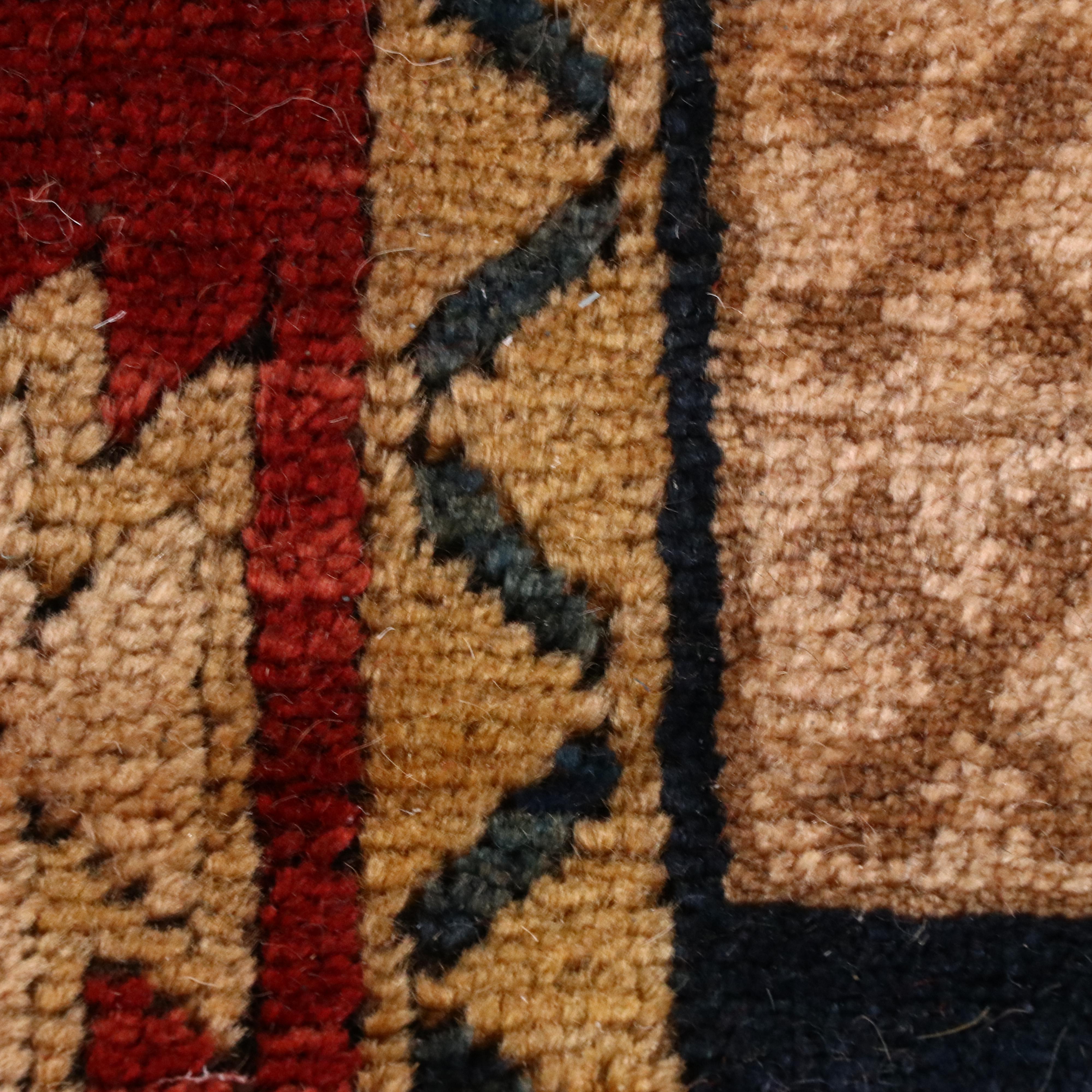 5'2 x 7'1 Hand-Knotted Caucasian Kazak Area Rug