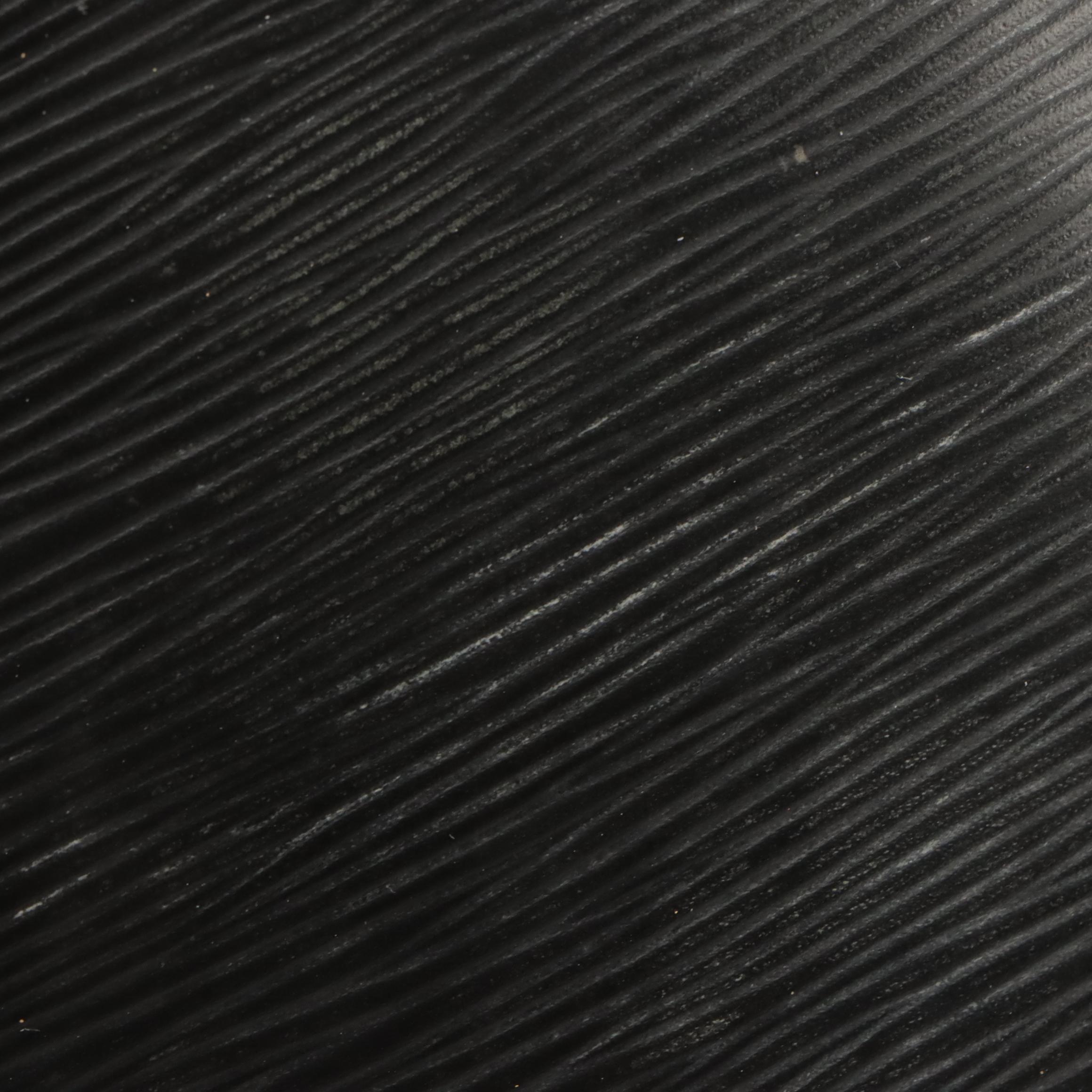 Louis Vuitton Sac Plat in Black Epi Leather