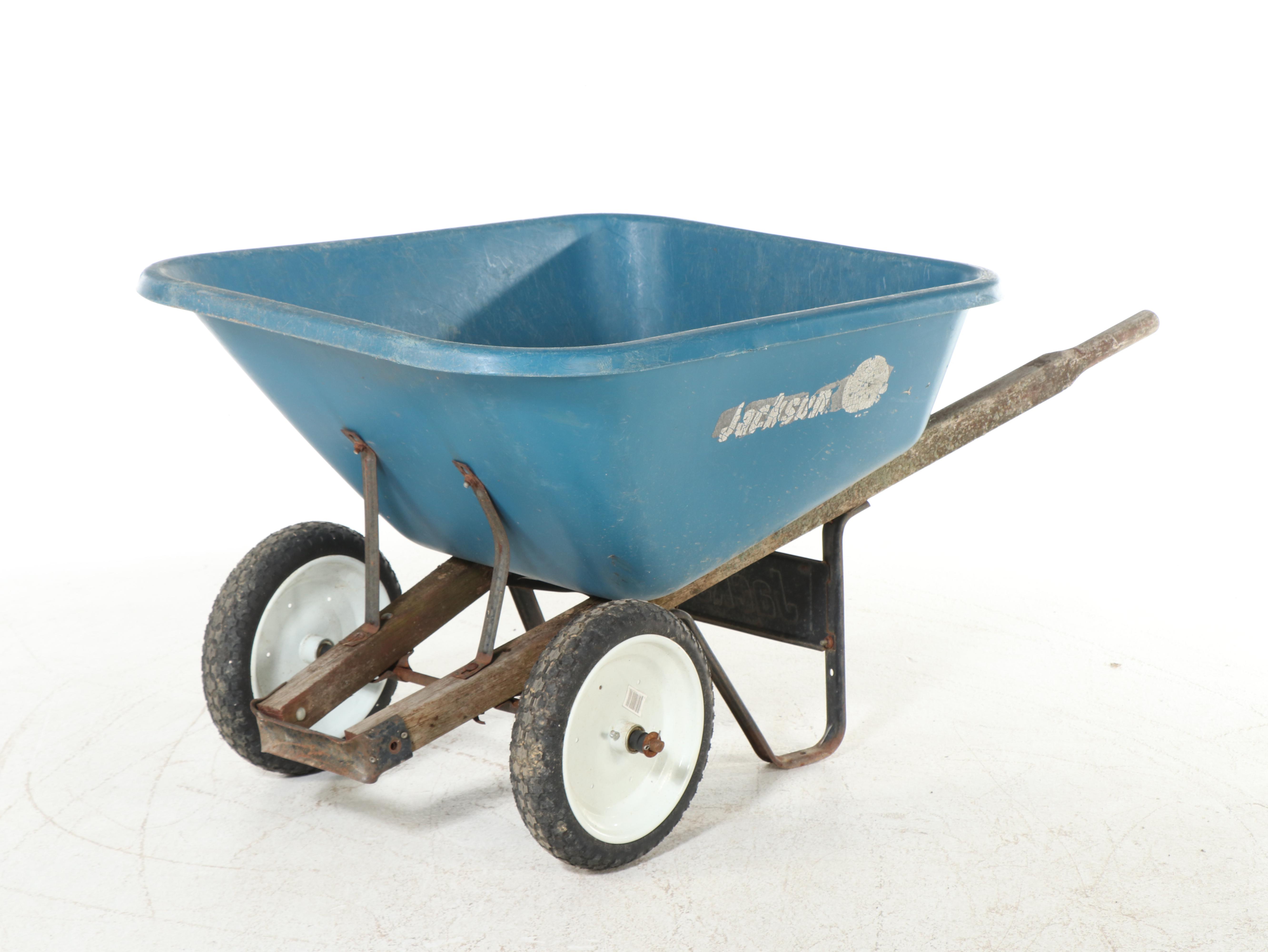Jackson Two Wheel Wheelbarrow with Milwaukee Hand Truck