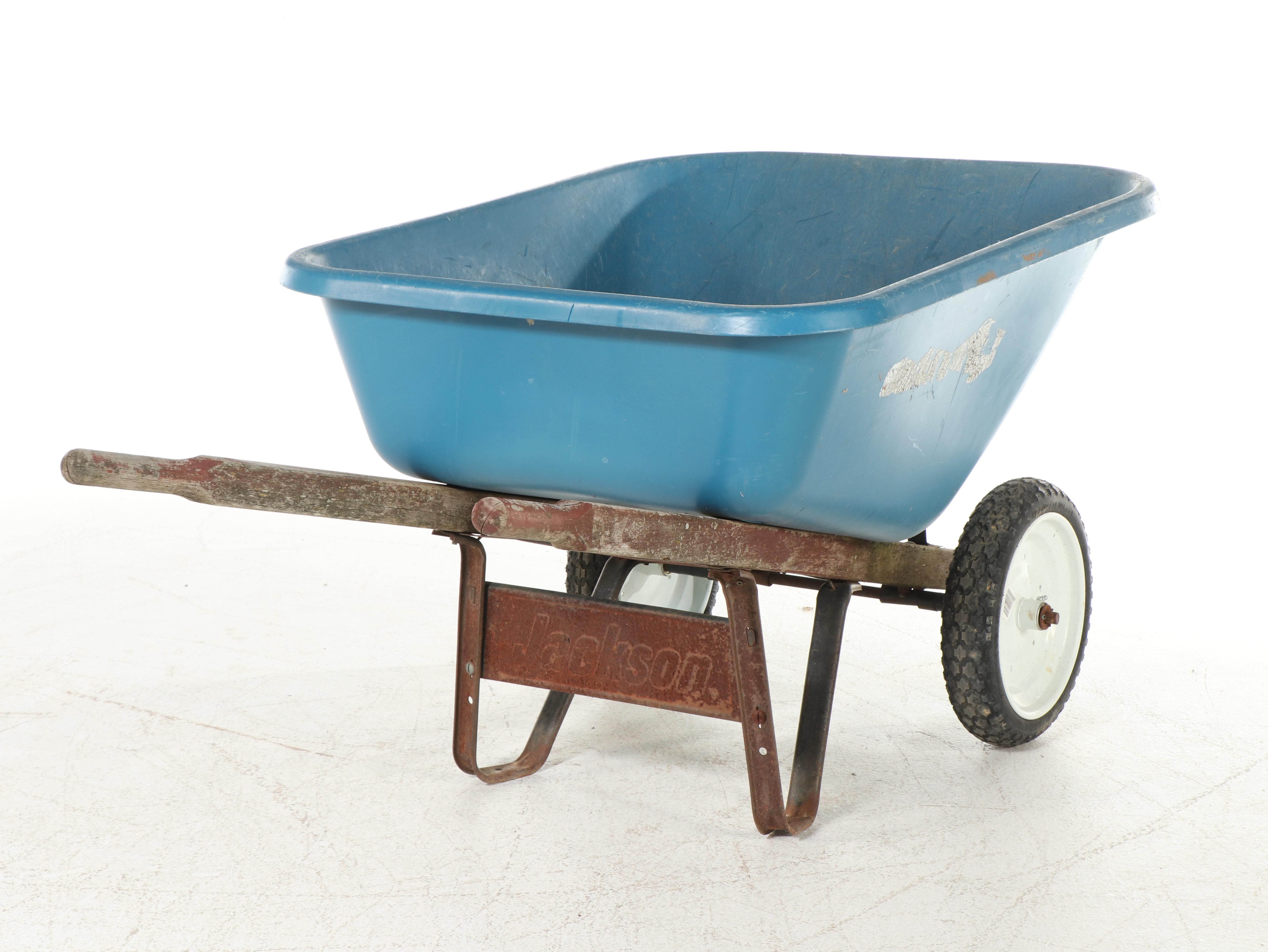 Jackson Two Wheel Wheelbarrow with Milwaukee Hand Truck