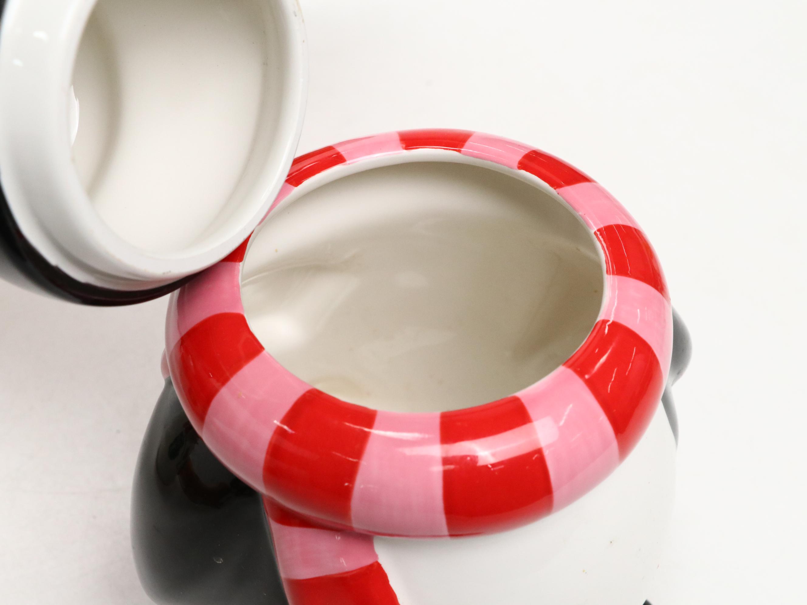 Target Ceramic Snowman Cake Stand with Fitz & Floyd Ceramic Box and More