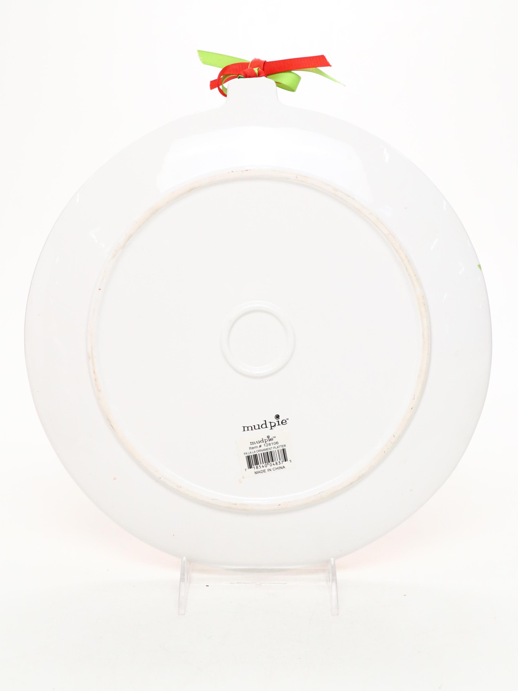 Target Ceramic Snowman Cake Stand with Fitz & Floyd Ceramic Box and More