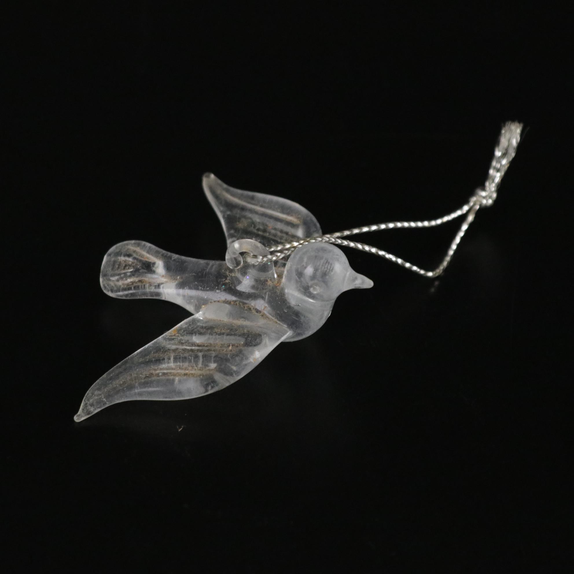 Glass Icicle Christmas Ornaments