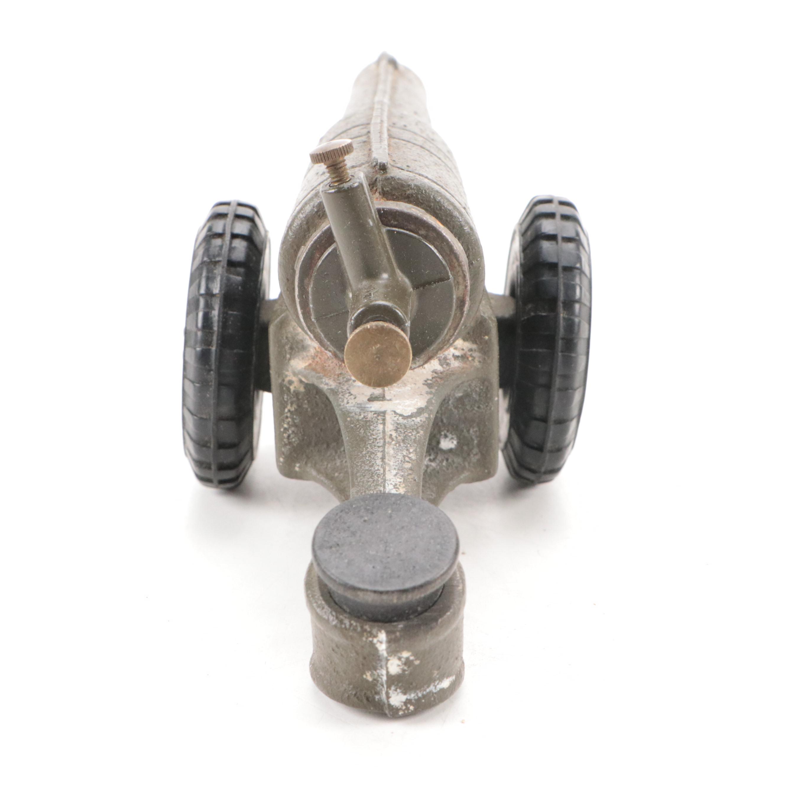 Contestoga Co. Metal "Big-Bang" 60mm Model Cannon, Mid-20th century