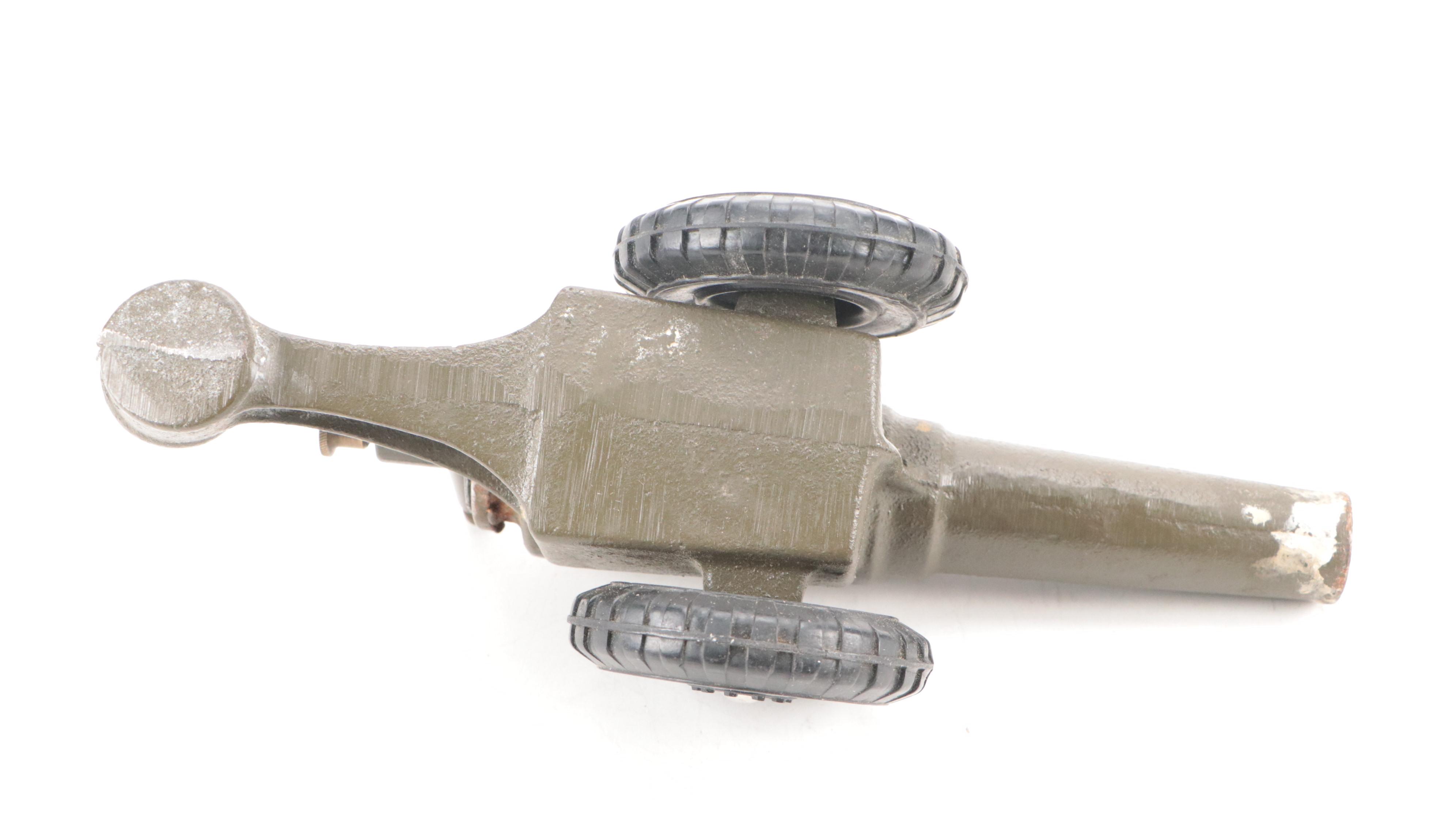 Contestoga Co. Metal "Big-Bang" 60mm Model Cannon, Mid-20th century