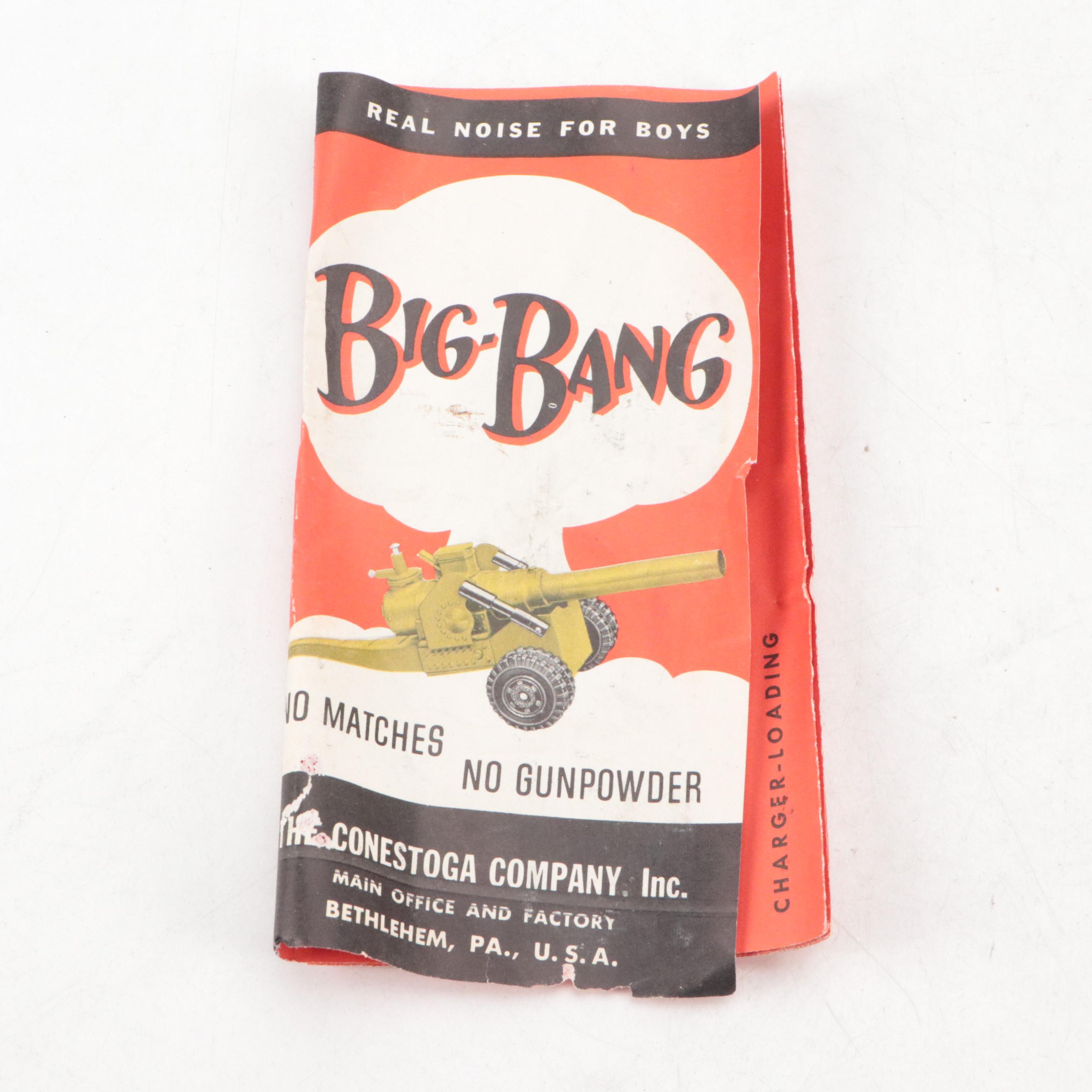 Contestoga Co. Metal "Big-Bang" 60mm Model Cannon, Mid-20th century