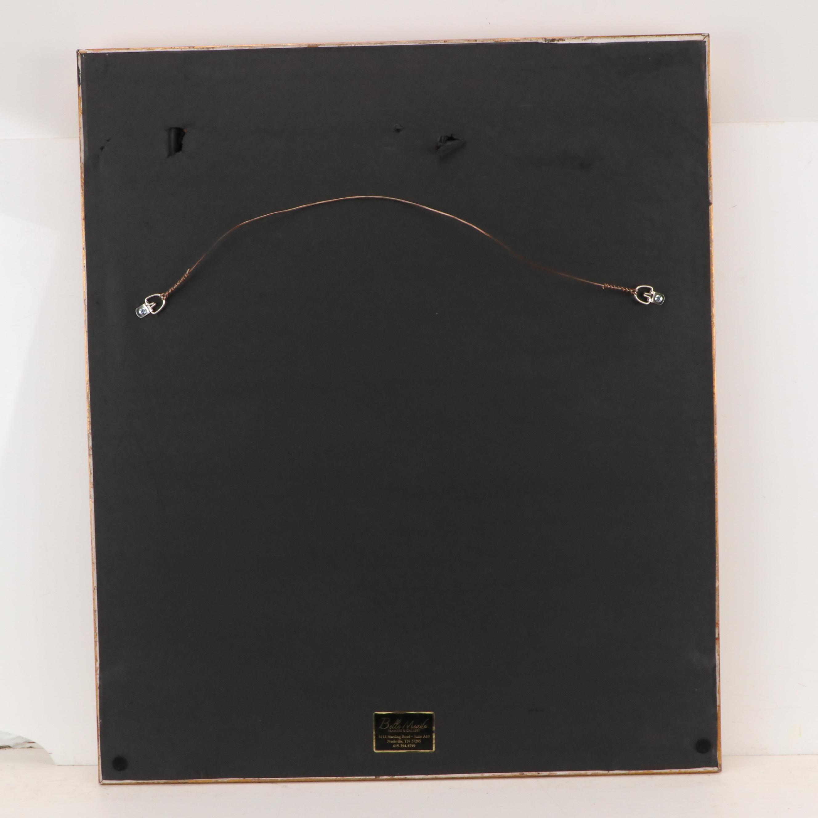 Edith E. Flisher Floral Still Life Oil Painting, Circa 1915