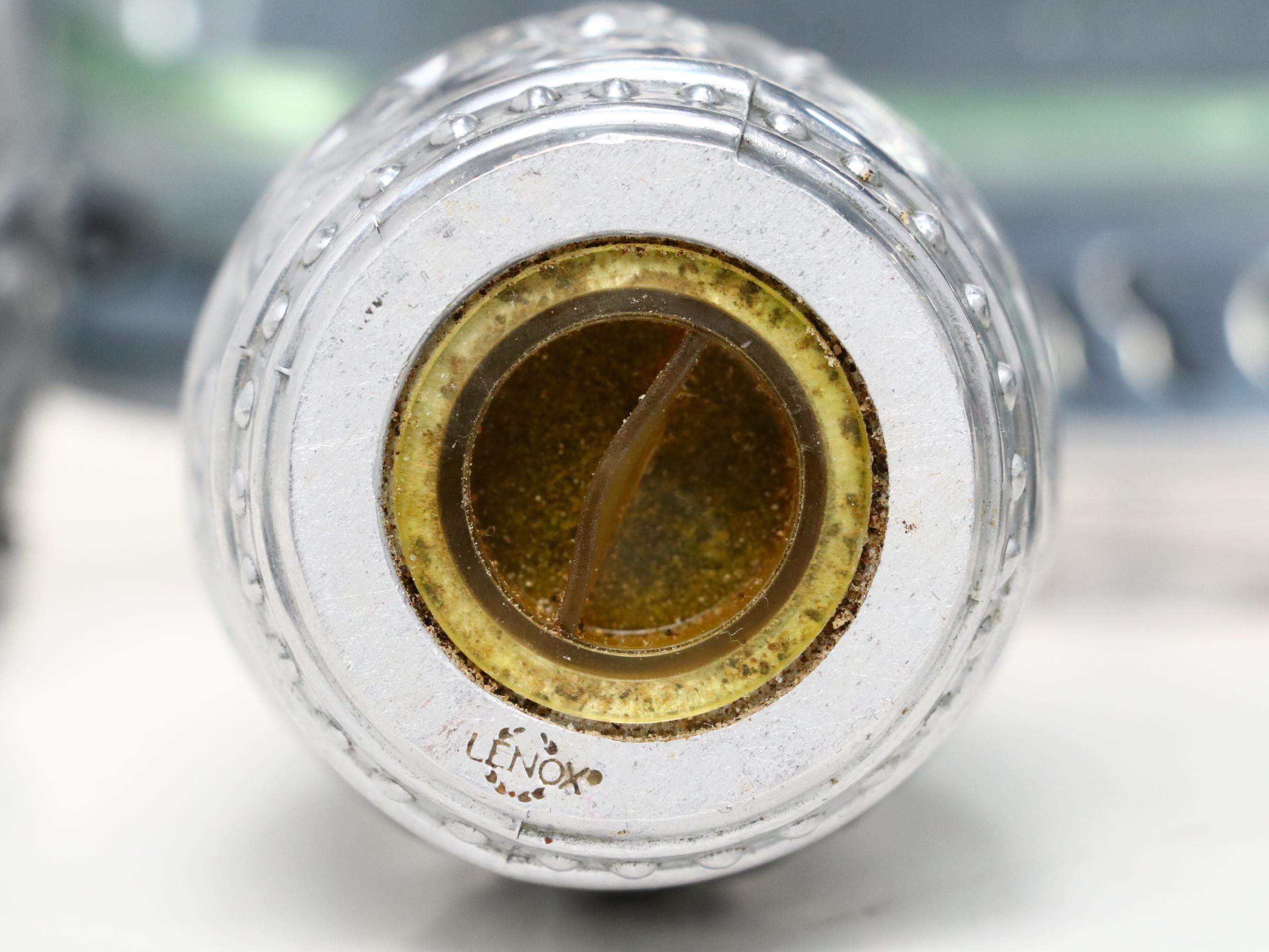 Lenox Pewter "Spyro" Baker with Glass Insert and Other Serving Pieces