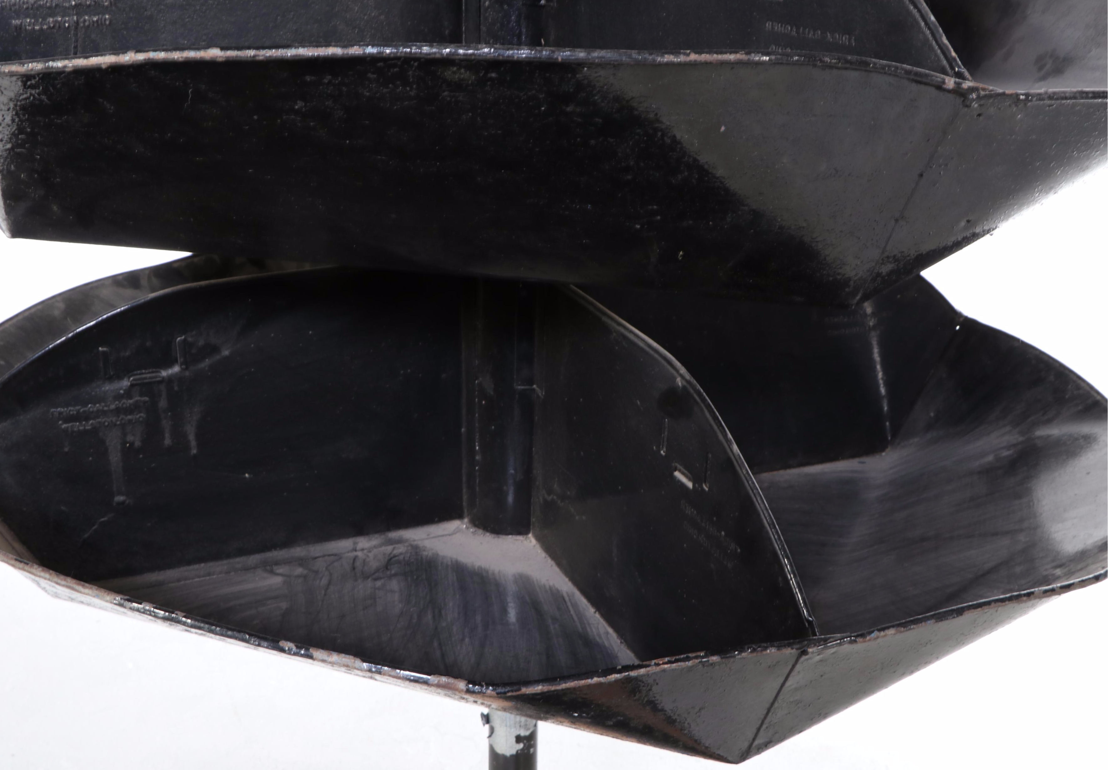 Industrial Revolving Hardware Parts Storage/Display Bin