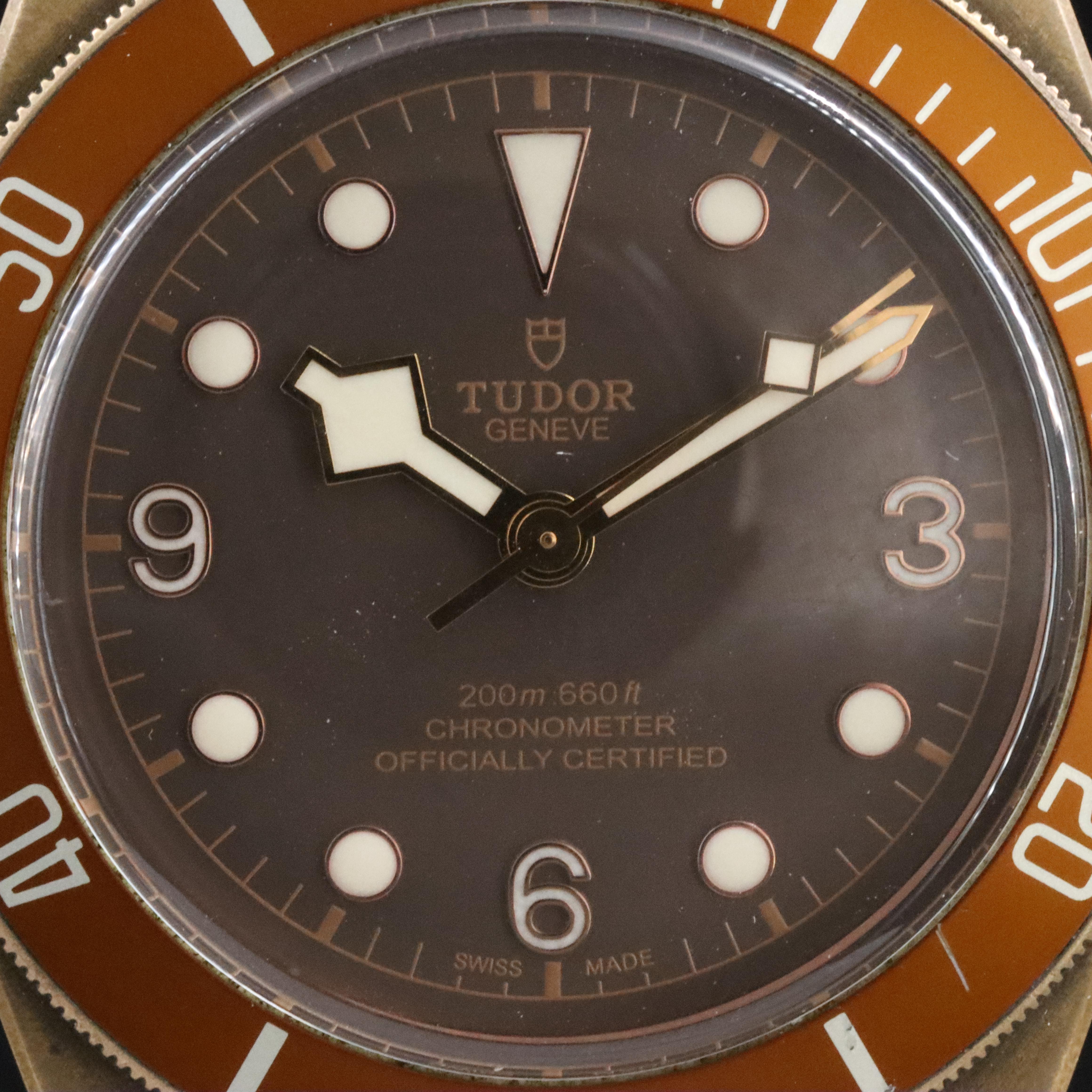 Tudor Heritage Black Bay Bronze 43mm Automatic Watch