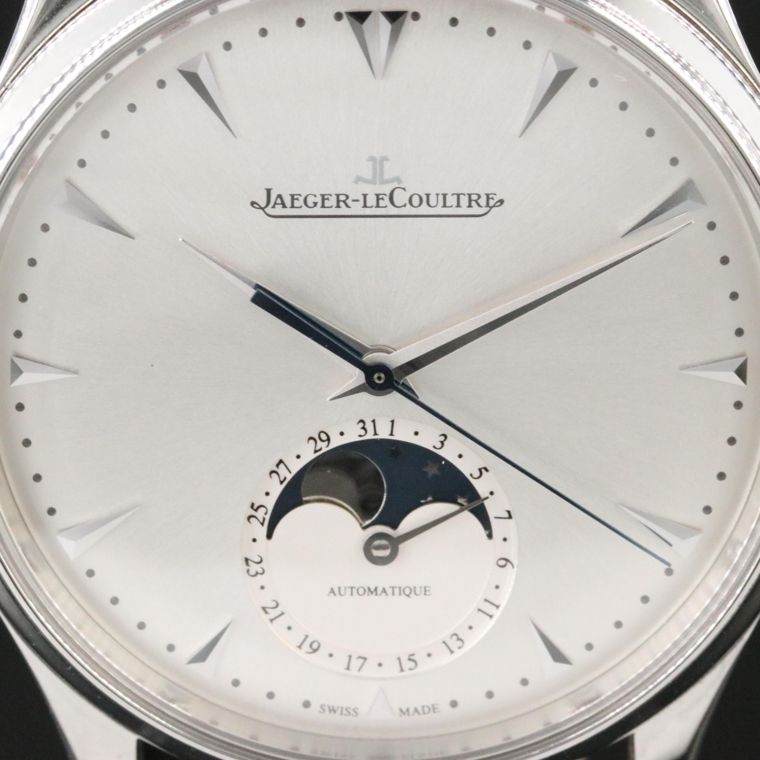 Jaeger-LeCoultre Master Ultra Thin Moon Q1368420 39mm Steel Automatic Watch