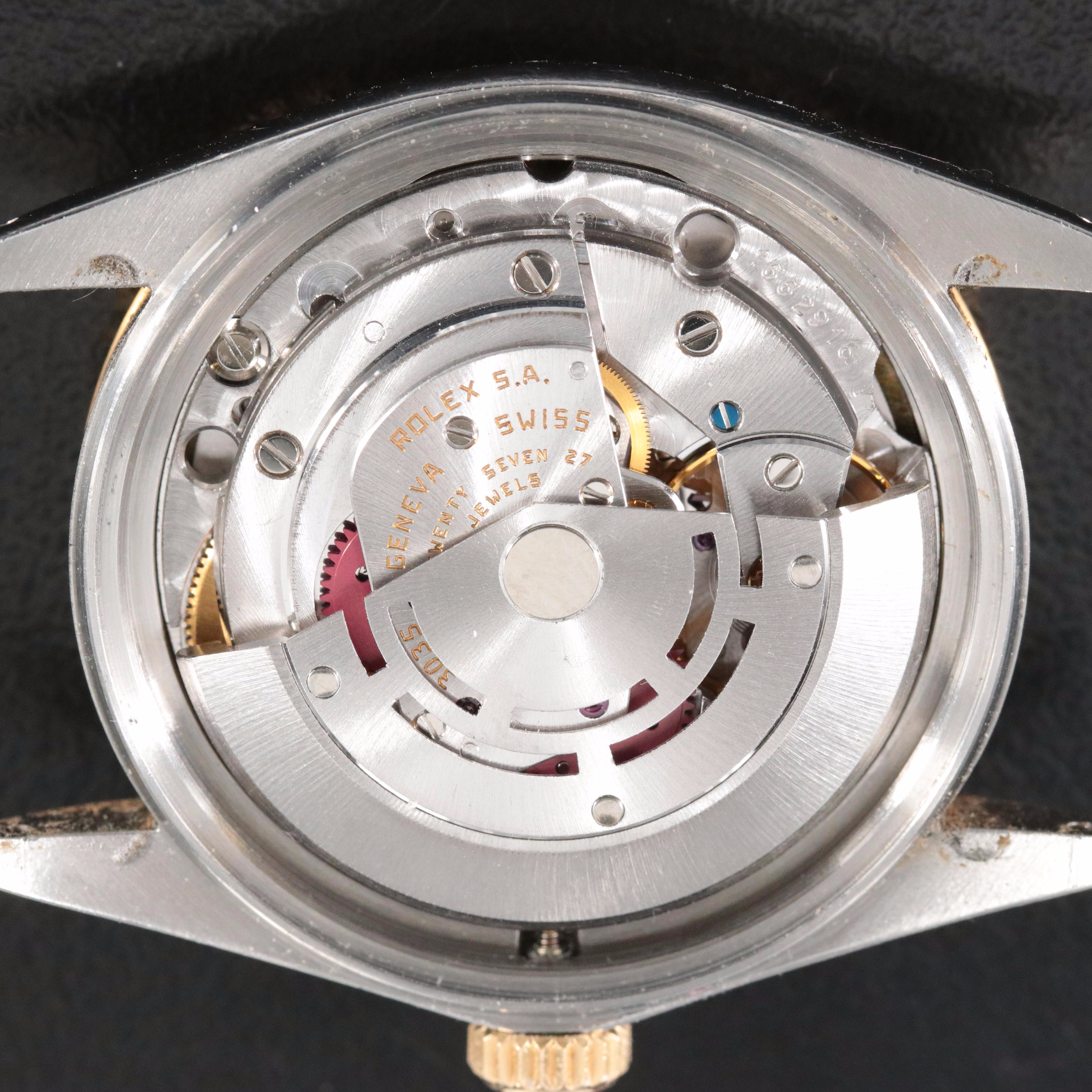 1986 Rolex Custom Diamond Dial Two-Tone Datejust Watch