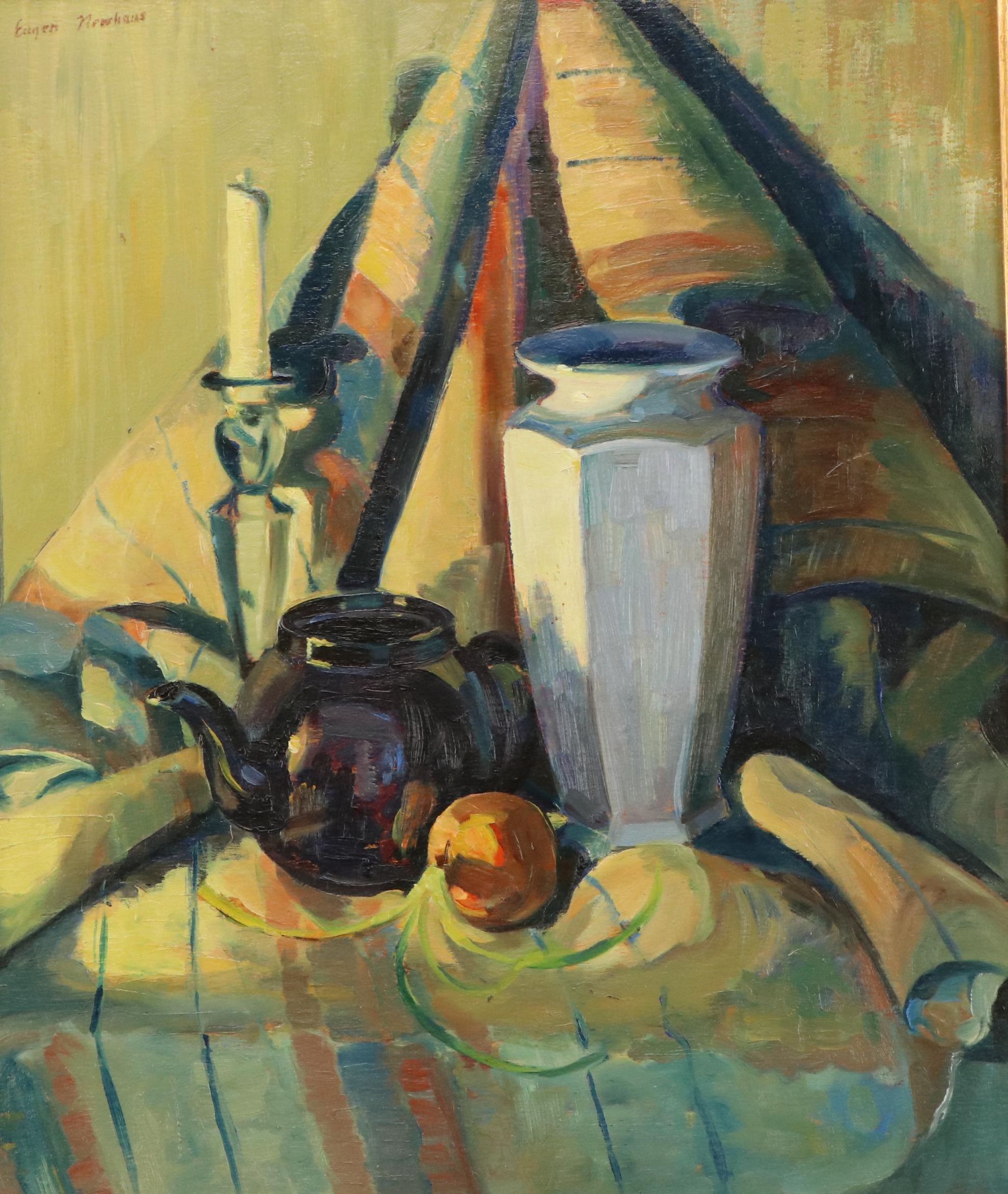 Eugen Newhaus Still Life Oil Painting