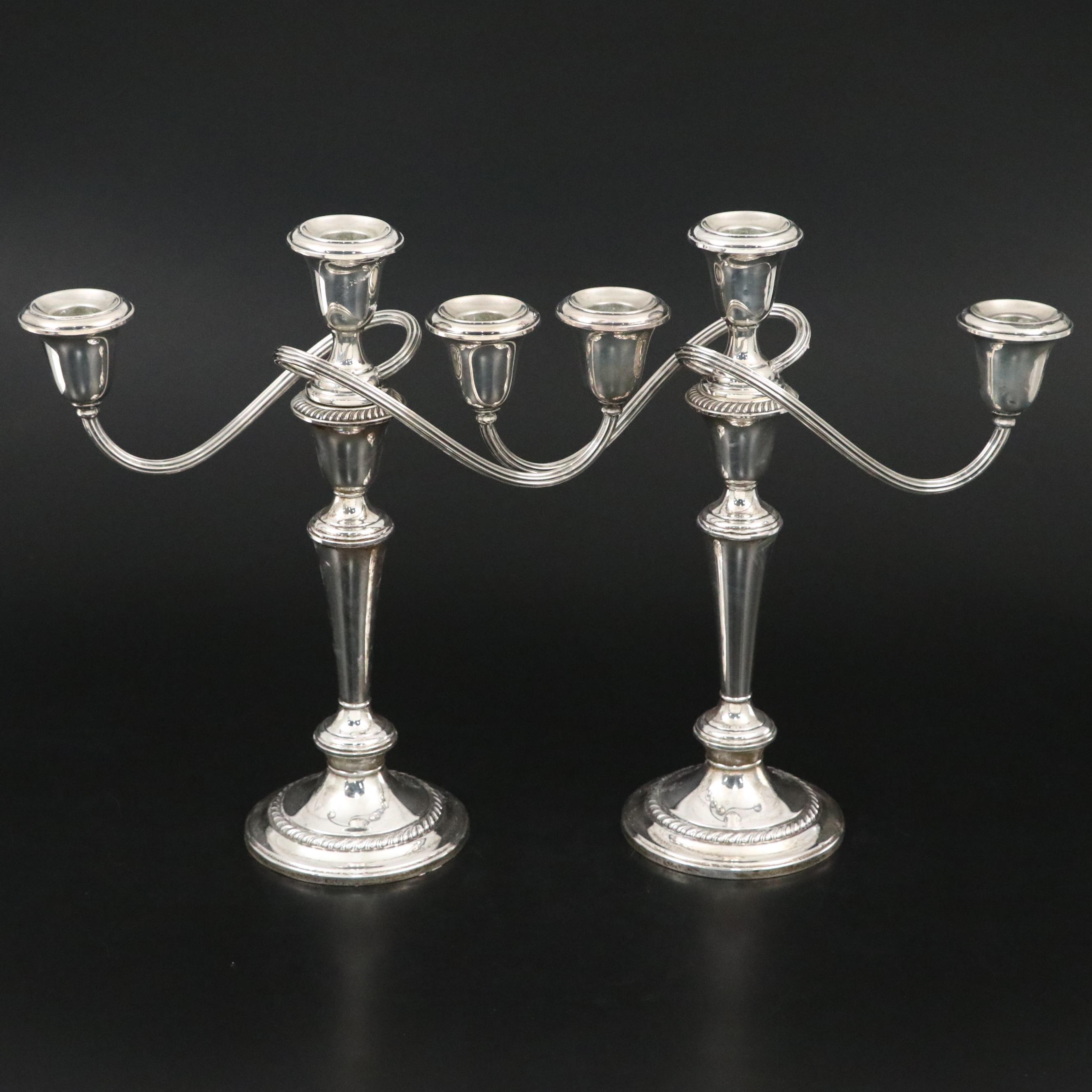 Gorham "Cambridge" Sterling Silver Candelabra
