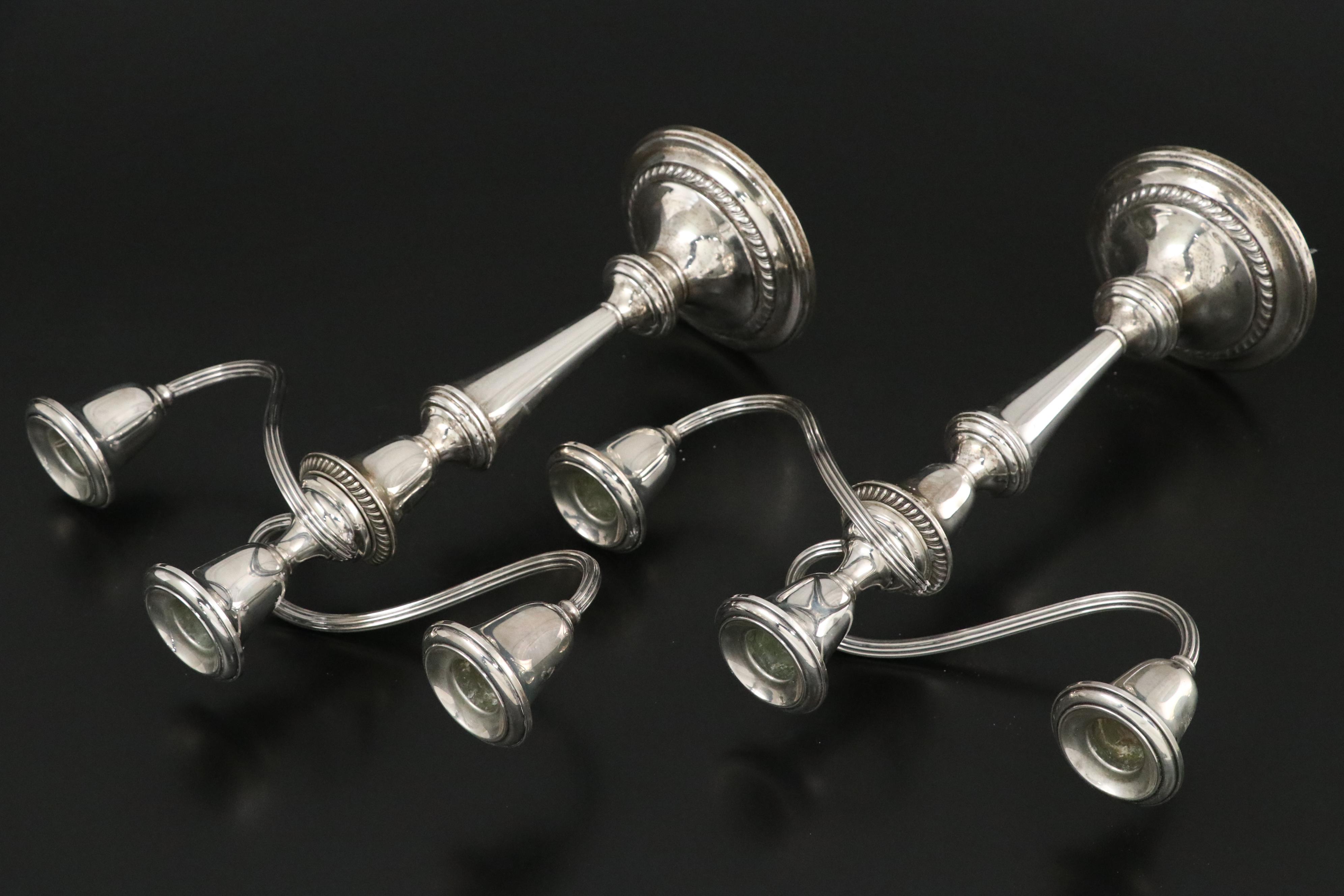 Gorham "Cambridge" Sterling Silver Candelabra