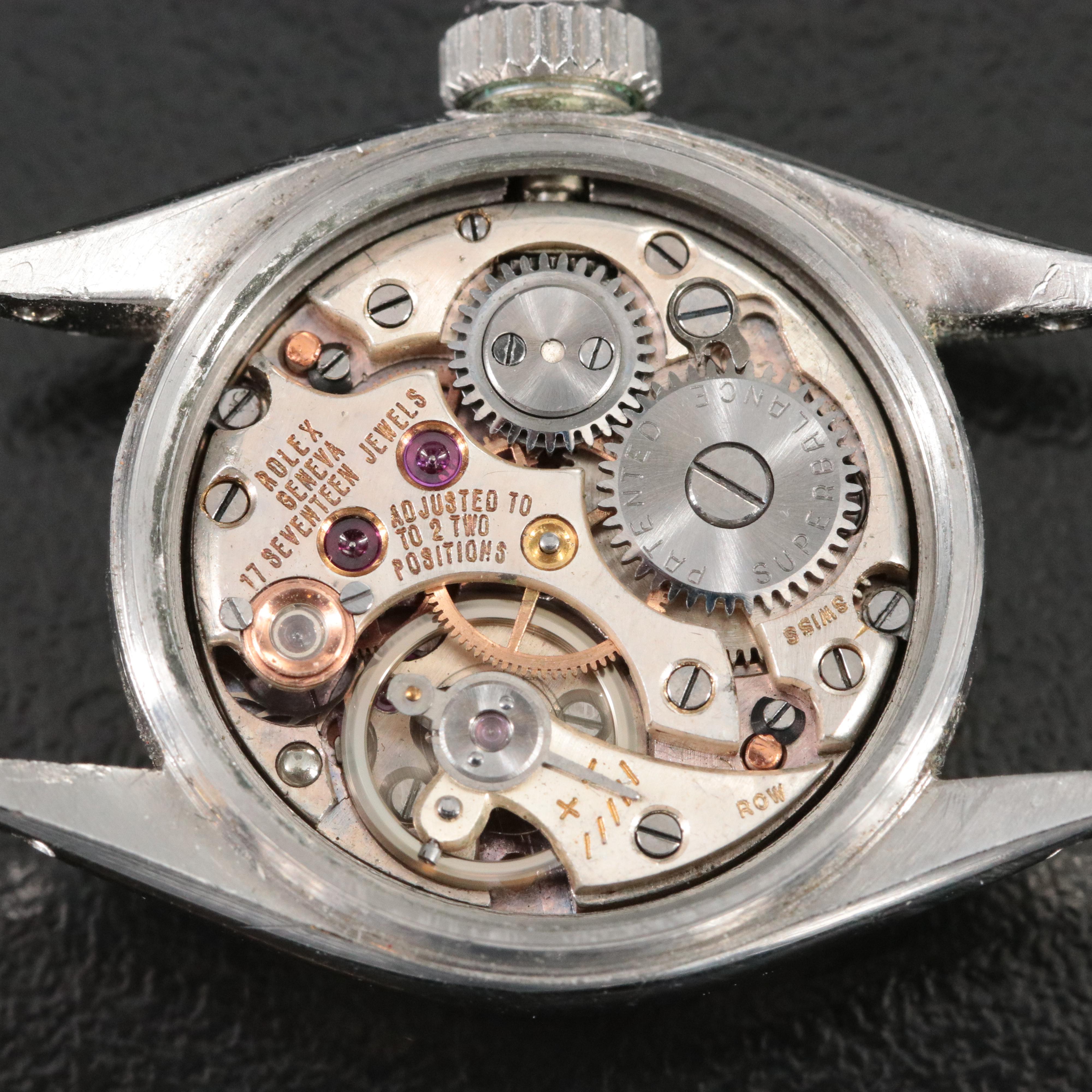 Rolex Oyster 22mm 1946 Stem Wind Watch