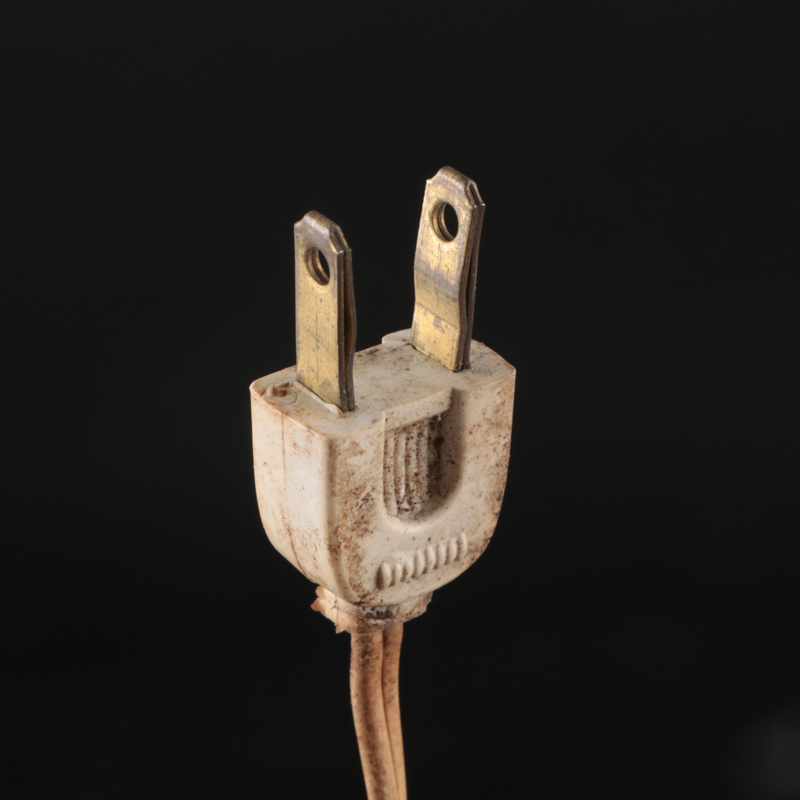 Hollywood Regency Style Renaissance Empire Metal Electric Mantel Clock